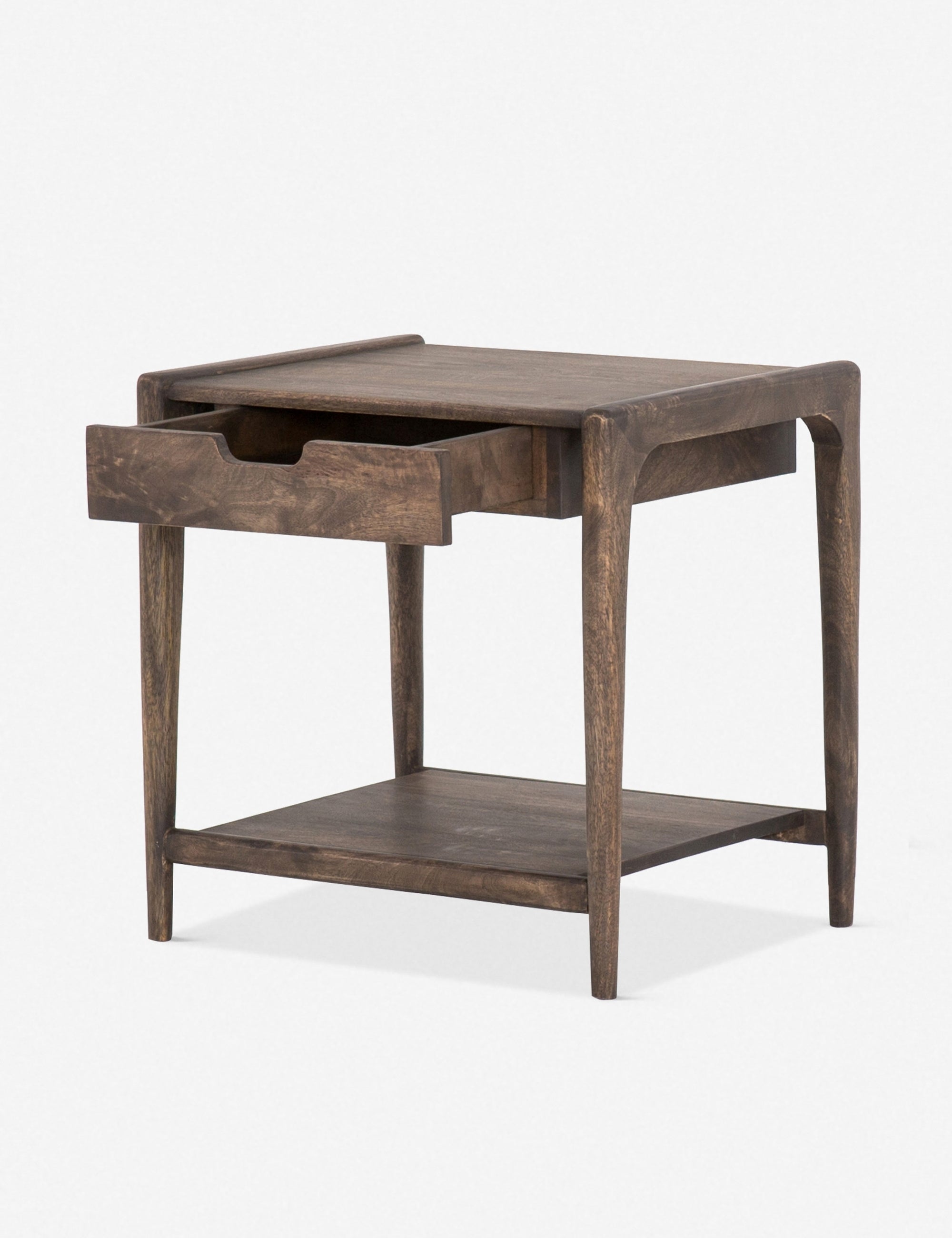 Chaya Nightstand - Modern Bedside Table with Storage Drawer, Wooden Night Stand for Bedroom, Living Room, or Office - Perfect for Storing Books, Lamps, and Bedroom Essentials