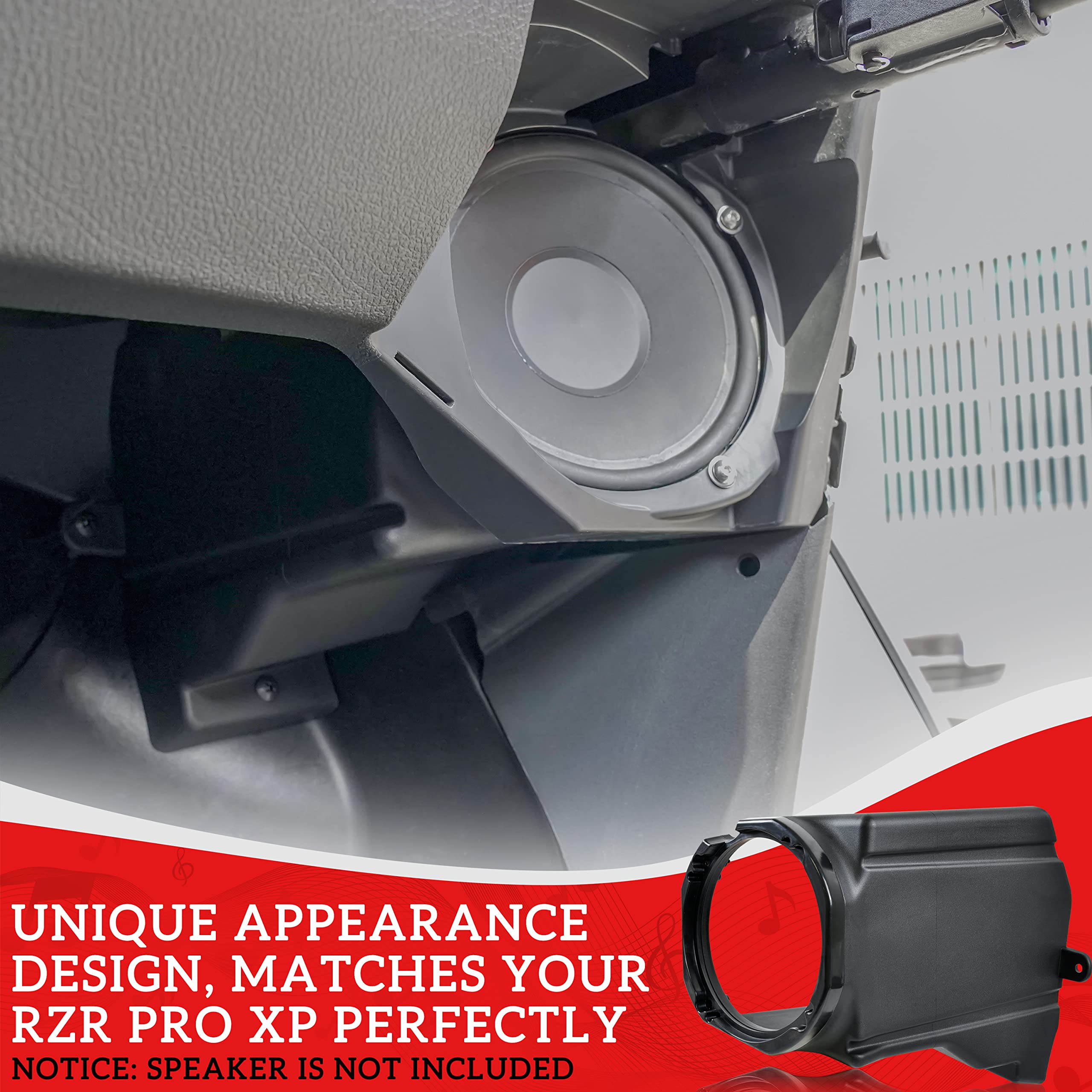 SAUTVS Under Dash Speaker Pods - 5