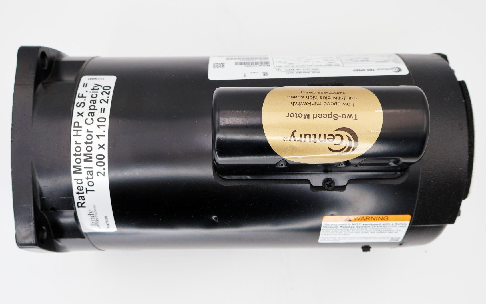 Jandy FloPro 2HP 2-Speed Pool Pump Motor R0479308 - Replacement for Inground Swimming Pools & Spas