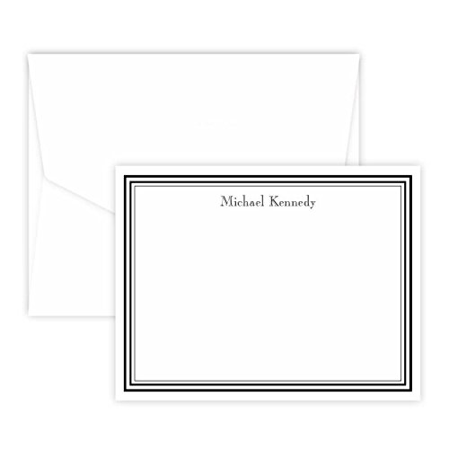Personalized Stationery Note Cards with Raised Ink - Custom Monogrammed Thank You Cards for Weddings, Birthdays & Special Occasions - Perfect for Handwritten Notes, Gifts & Elegant Correspondence