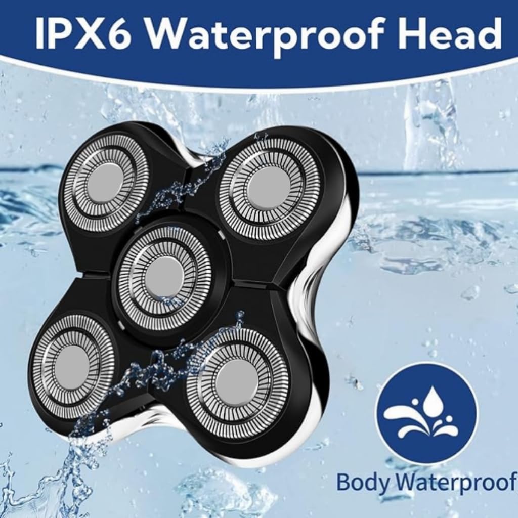 Replacement Shaver Heads for Remington Balder Pro XR7000 - Compatible Razor Blades for Men's Head Shaving - Perfect for Home, Travel & Grooming Kits