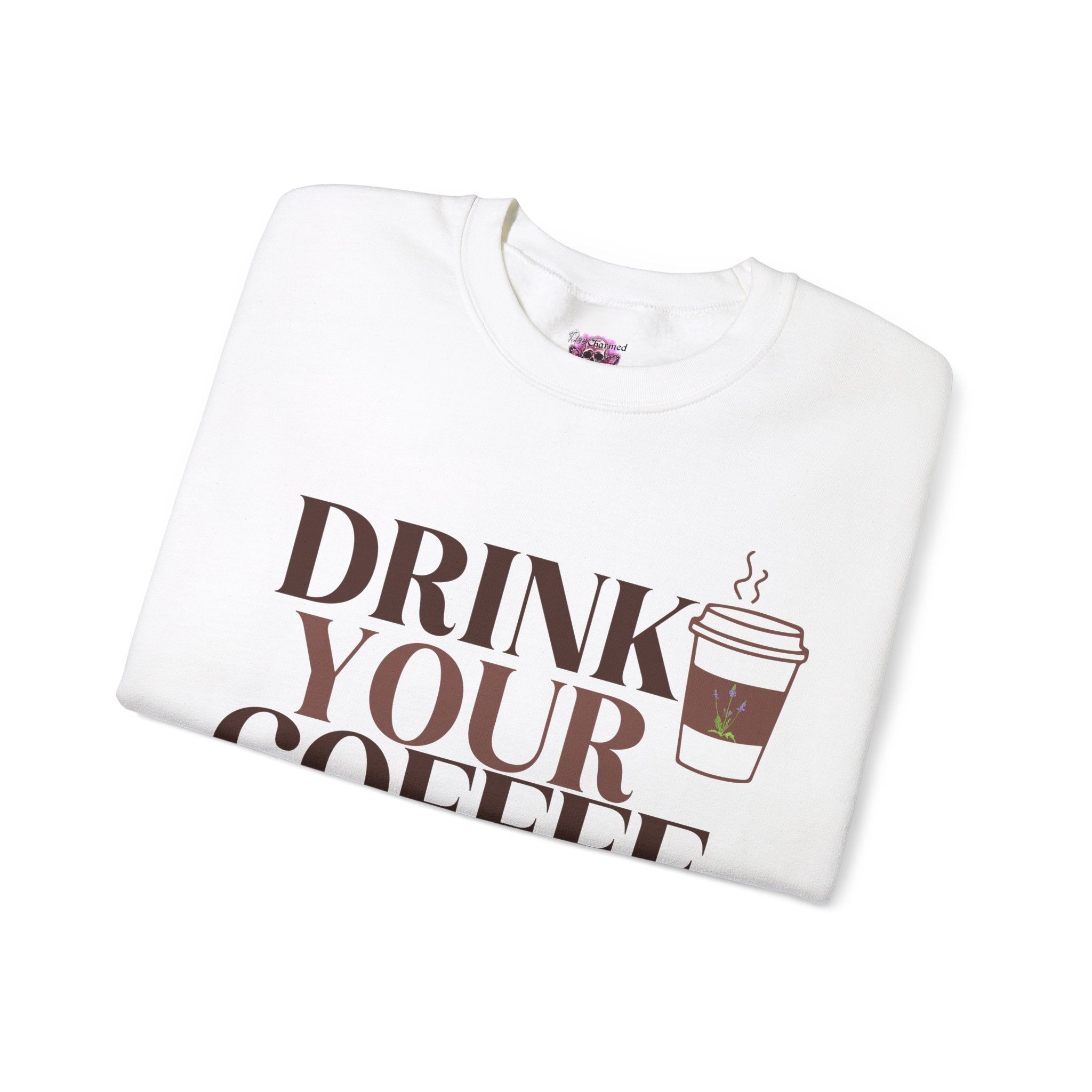 Vervain Crewneck Sweatshirt - Stylish & Comfortable Coffee Lover's Pullover for Casual Wear & Coffee Dates
