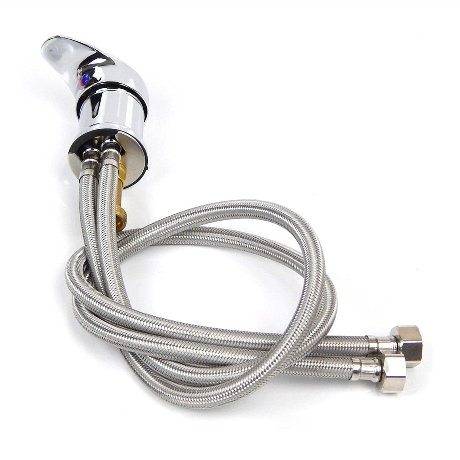 DUZANI Salon Shampoo Bowl Sink Faucet with Spray Hose - Hot & Cold Water Mixer for Hair Salon, Spa & Beauty Parlor - 70cm Professional Hair Washing Station Accessory (Perfect for Salon Renovation & Backwash Area Setup)