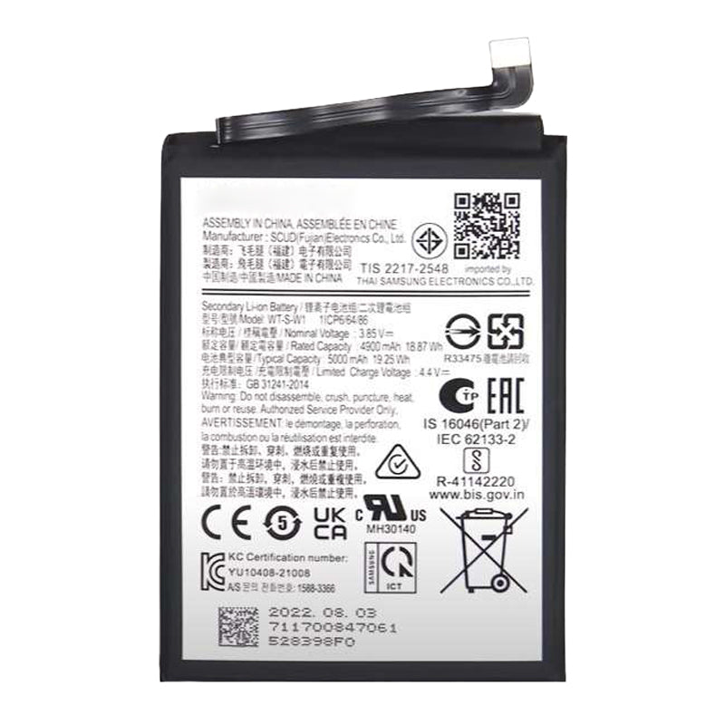 Samsung Galaxy A14 5G/A04/A04e/A14/A22 5G Replacement Battery - High Capacity EB-BA146ABY | Compatible with Multiple Samsung Models | Perfect for Travel, Work & Emergency Power Backup