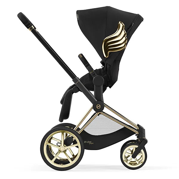 PRIAM 4 Stroller with Jeremy Scott Wings Design - Lightweight Luxury Baby Stroller for Travel & Everyday Use - Perfect for Urban Parents & Outdoor Adventures