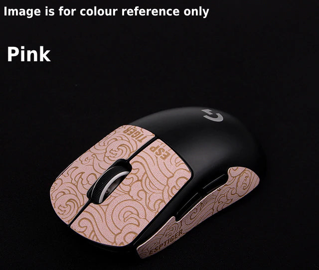 eSports Tiger Gaming Mouse Grip Tape for Logitech G Pro, G102, G203, G304, G305 - Non-Slip, Sweat-Resistant & Enhanced Control for FPS, MOBA & eSports Gaming