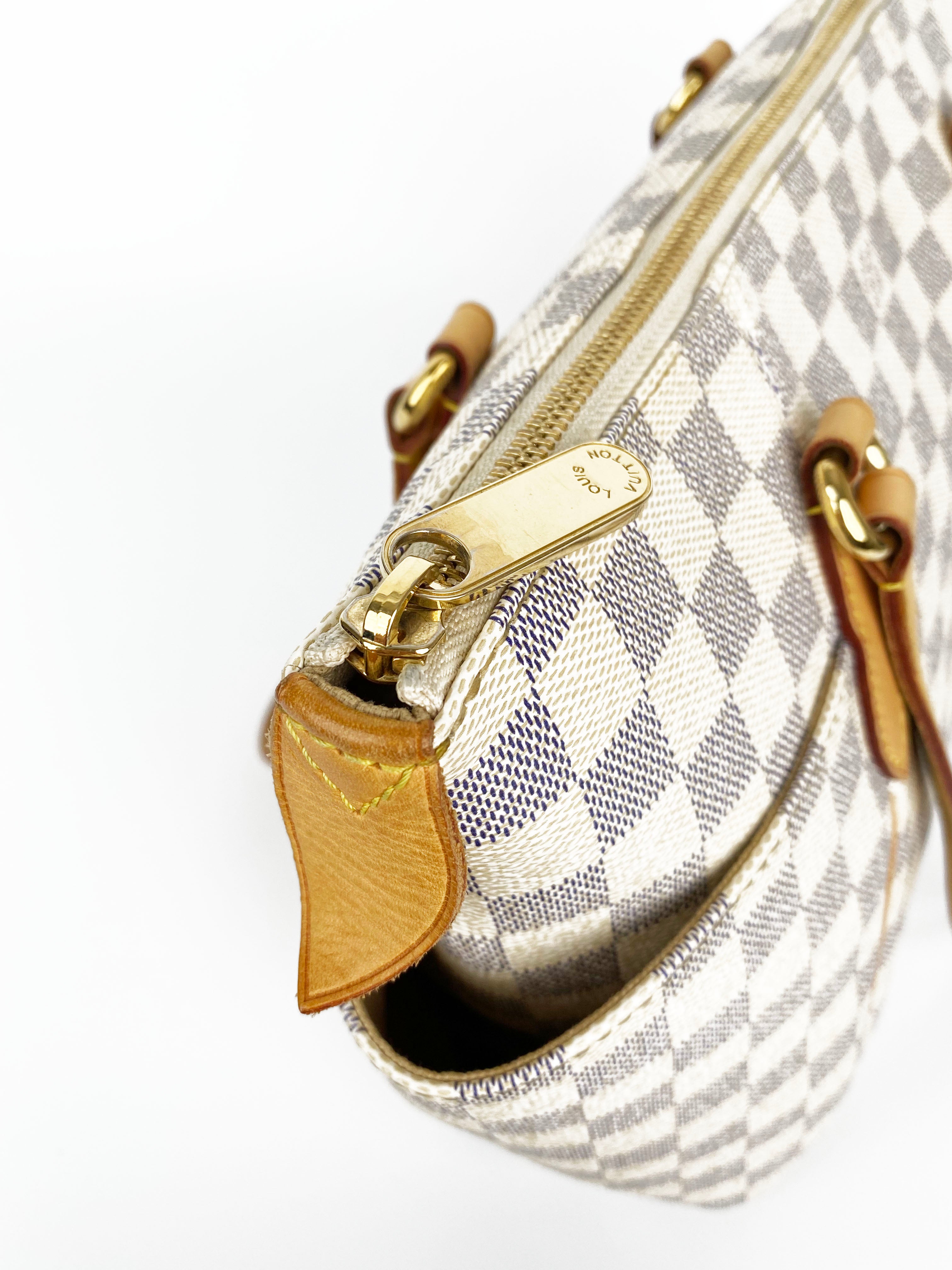 Louis Vuitton Damier Azur Totally PM Handbag - Luxury Designer Shoulder Bag for Women, Perfect for Work, Travel & Everyday Use