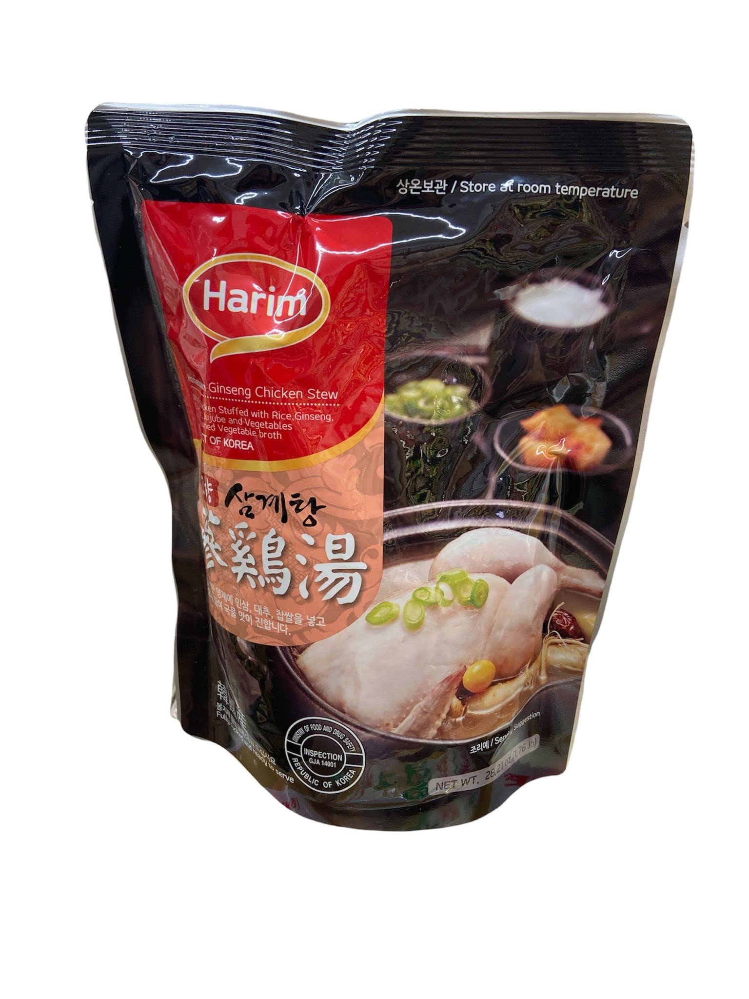 Premium Korean Ginseng Chicken Stew (Harim Hometown) - Traditional Healthy Food, 28.21 Oz (Pack of 2) - Perfect for Quick Meals, Family Dinners & Immune Support