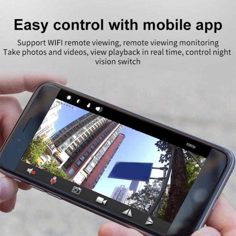 Desikixudy A9 Mini Camera 1080P HD - Wireless WiFi Security Camera for Smart Home, Magnetic Mount Indoor/Outdoor Surveillance - Perfect for Baby Monitor, Pet Camera & Home Security