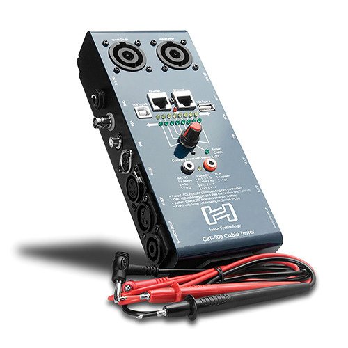 Hosa CBT500 Professional Audio Cable Tester - XLR, TRS, RCA Connector Tester for Studio, Live Sound & DJ Equipment - Perfect for Musicians, Sound Engineers & Home Recording Studios