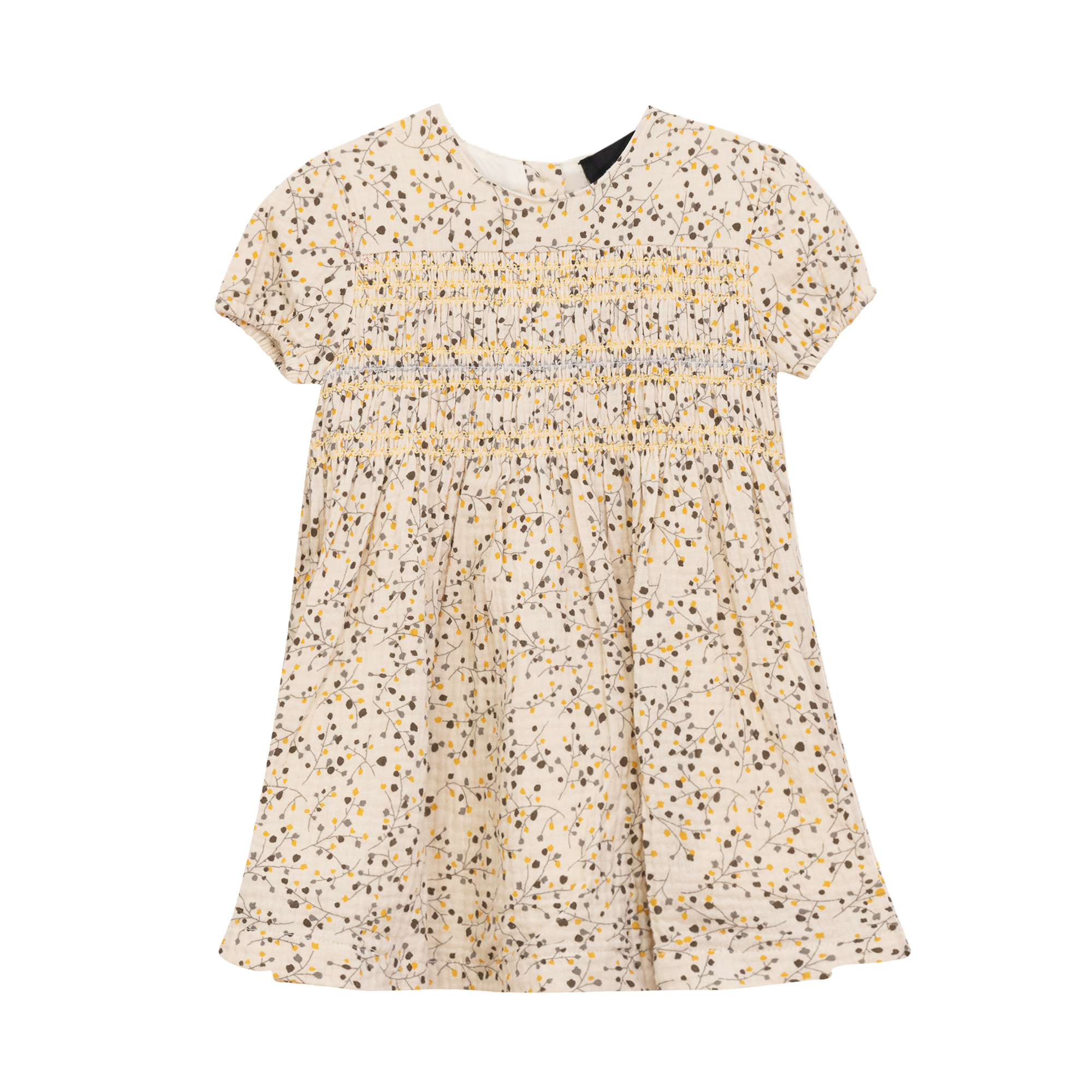 Crinkle Woven Floral Print Summer Dress for Women - Boho Chic Beach Vacation & Casual Outfit
