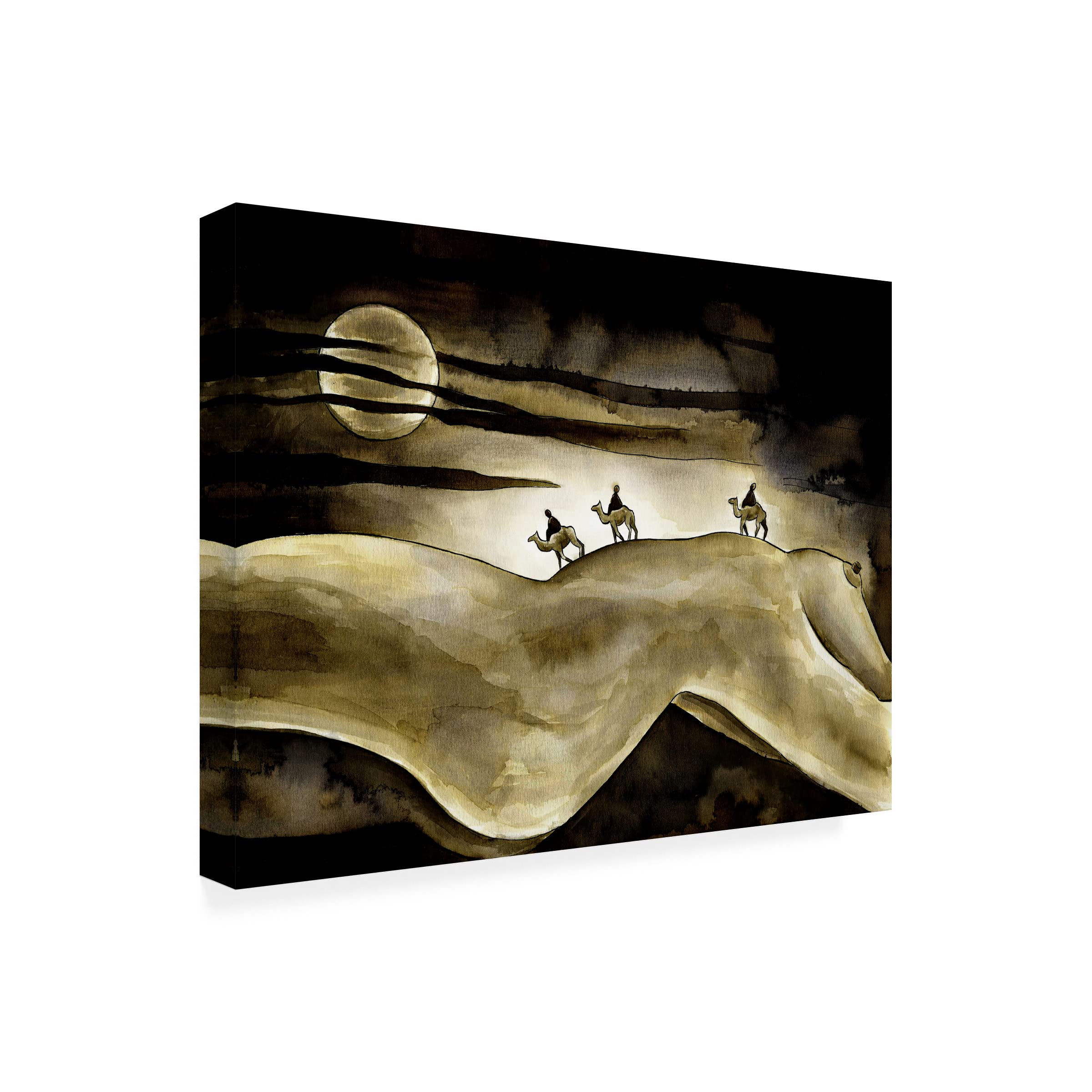 Ben Heine 'Discovery' Canvas Art Print - Modern Wall Decor for Living Room, Bedroom & Office | Trademark Fine Art Collection