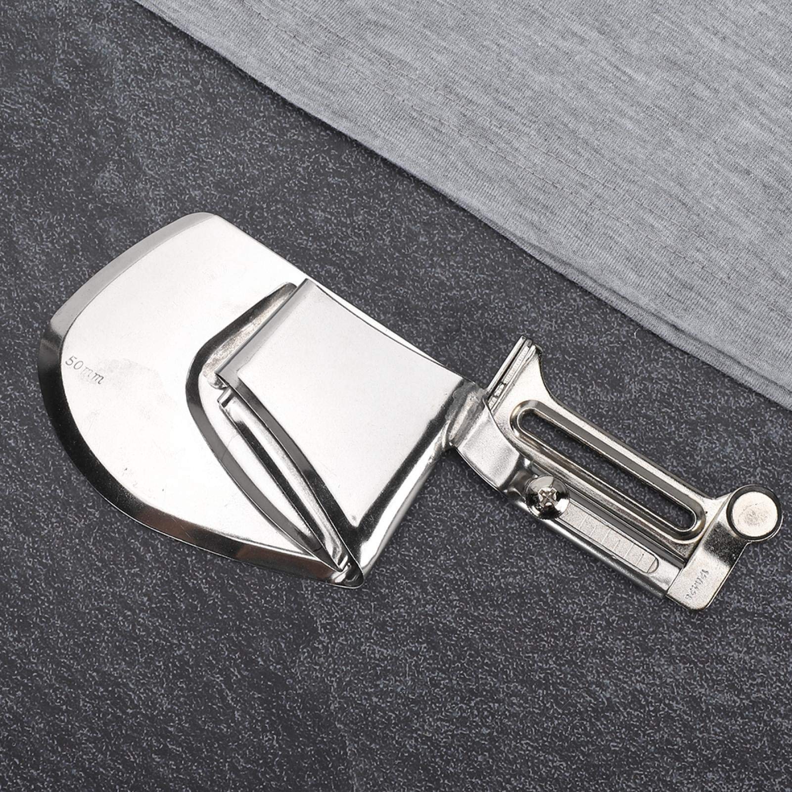 Oumefar Walking Foot Sewing Machine Presser Feet Set - 5cm Folder Lockstitch, Hemmer Rolled Hem & Binding Attachment for Home Textile, Curtains & DIY Projects | Perfect for Quilting, Upholstery & Fabric Crafts