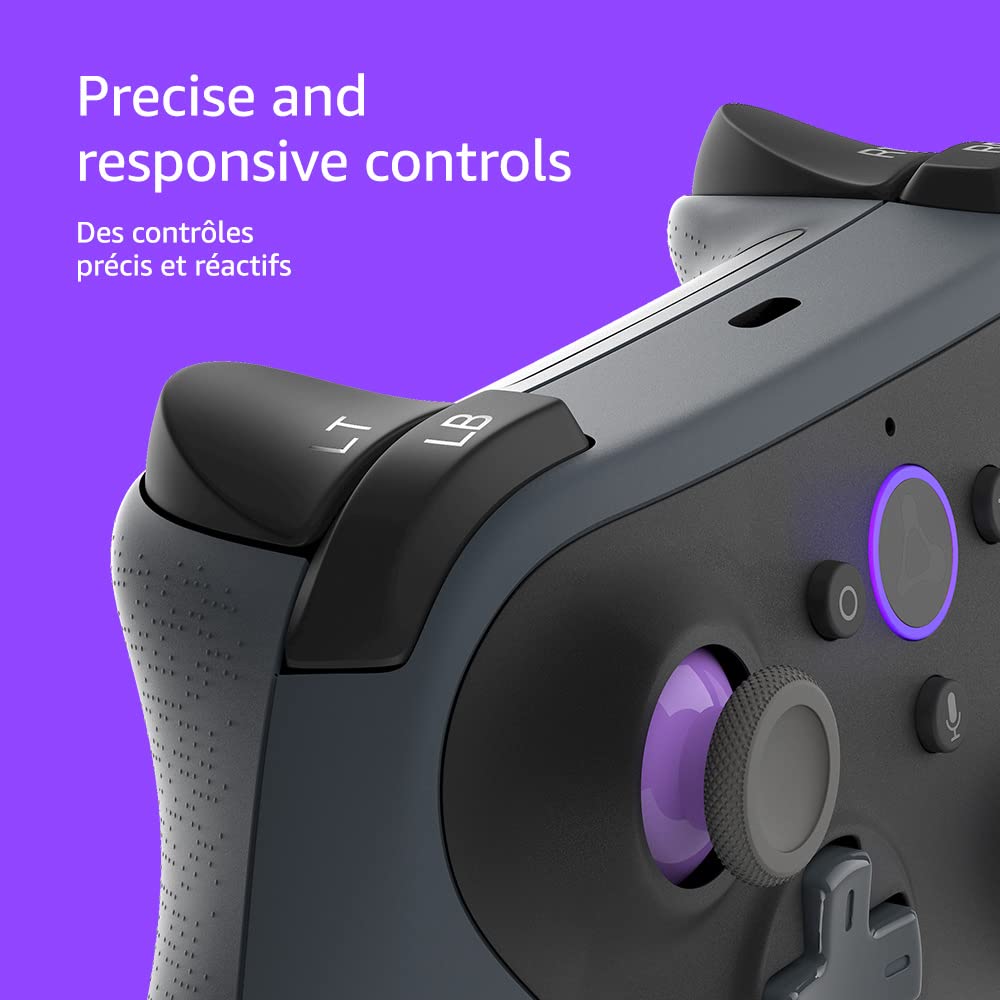 Official Luna Wireless Controller for Amazon Fire TV & Gaming - Ergonomic Design, Long Battery Life, Perfect for Streaming & Casual Gaming