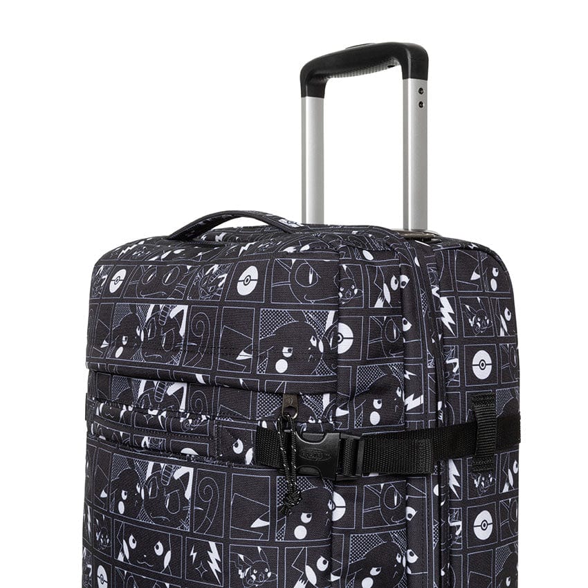 Eastpak Transit'R S Backpack - Pokemon Black Design for School, Travel & Everyday Use | Durable & Stylish Laptop Bag for Students & Professionals