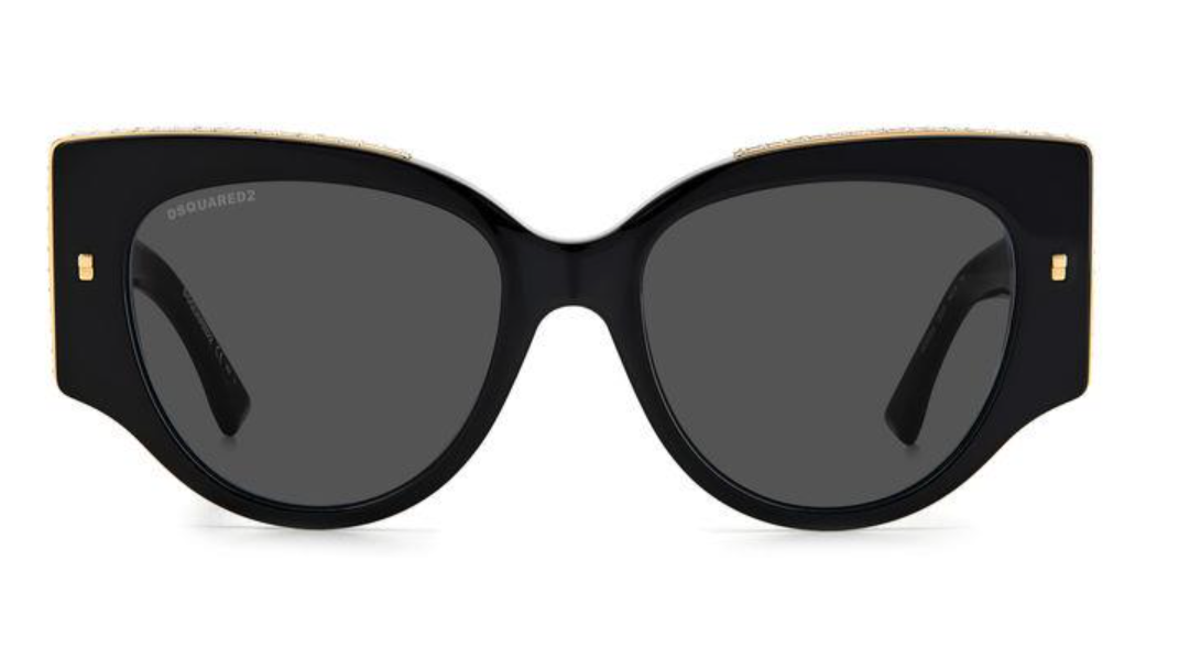 DSQUARED2 D2 0032/S Sunglasses - Polarized UV Protection Aviator Style for Men & Women - Perfect for Driving, Beach & Outdoor Activities