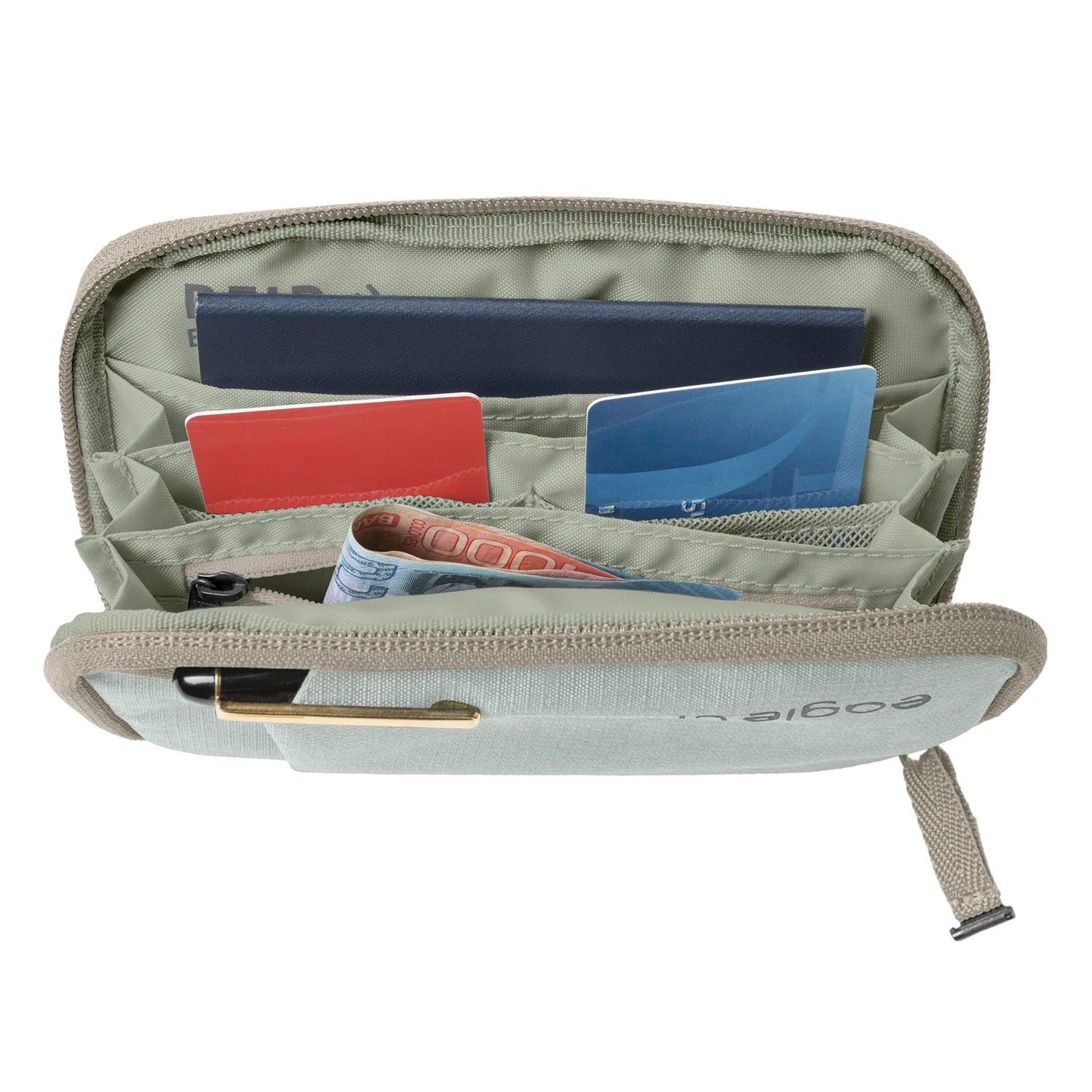 Eagle Creek RFID Blocking Passport Wallet - Secure Travel Organizer for Passport, Credit Cards & Cash | Perfect for International Travel & Business Trips