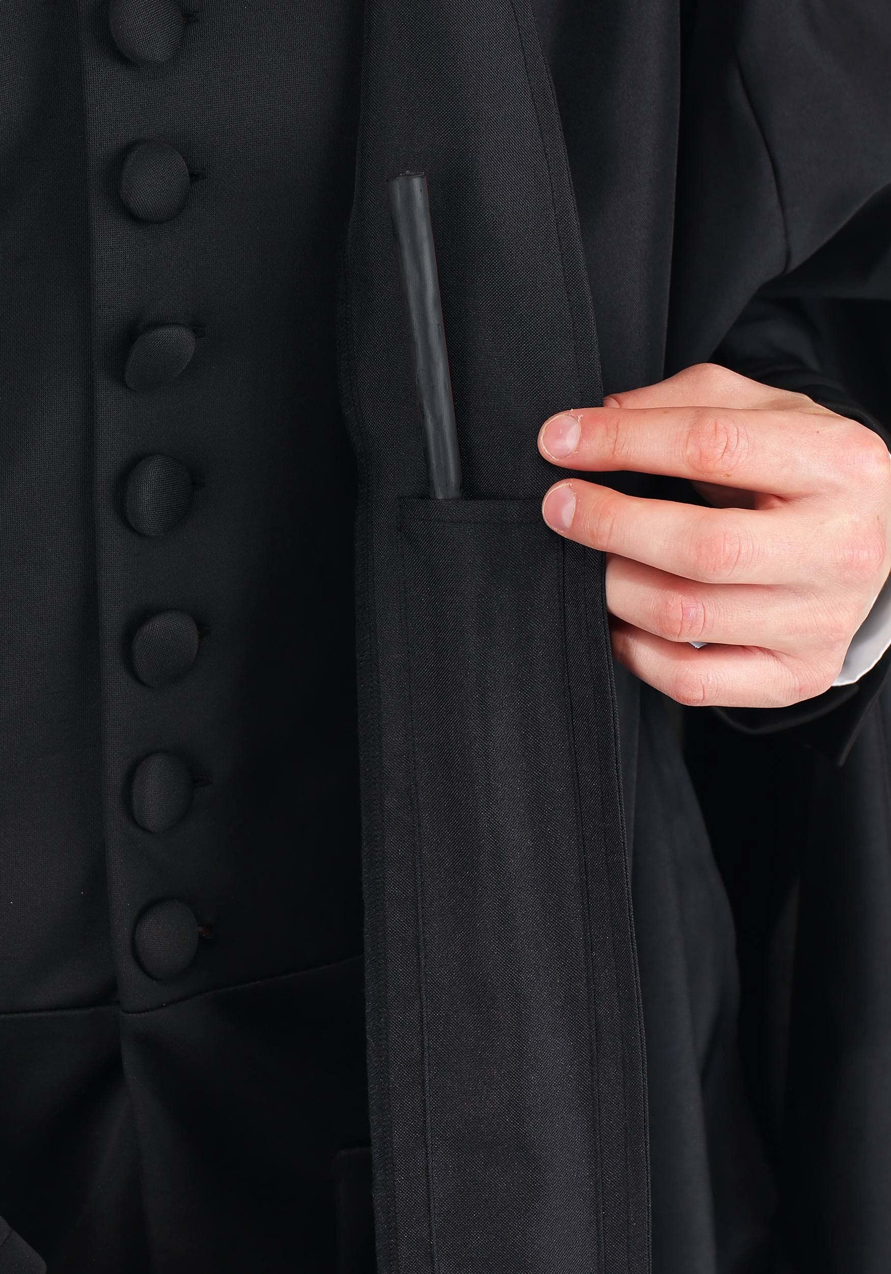 Premium Plus Size Harry Potter Snape Costume for Adults - 2XL | Official Licensed Halloween Cosplay Outfit | Perfect for Halloween Parties, Comic Con & Themed Events