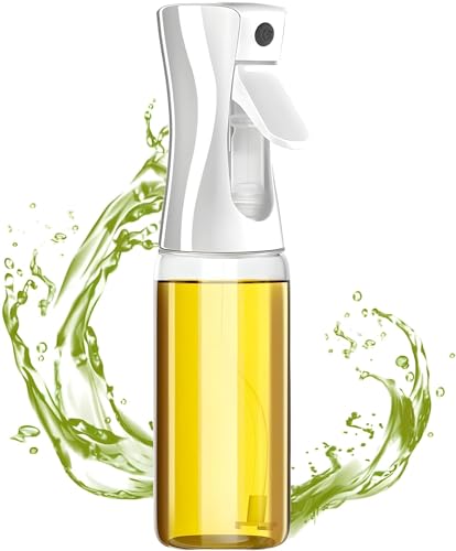 GROVENT® Ultra Fine Continuous Spray Bottle - 300ml Empty Refillable Water Mister for Hair Styling, Plants, Cleaning, Cooking & Skin Care | Durable Leak-Proof Design for Salon, Home, Garden & Travel Use