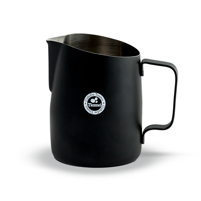 Tiamo 650ml Tapered Milk Jug - Perfect for Latte Art, Coffee Pouring & Home Baristas - High-Quality Barista Tools for Espresso & Cappuccino