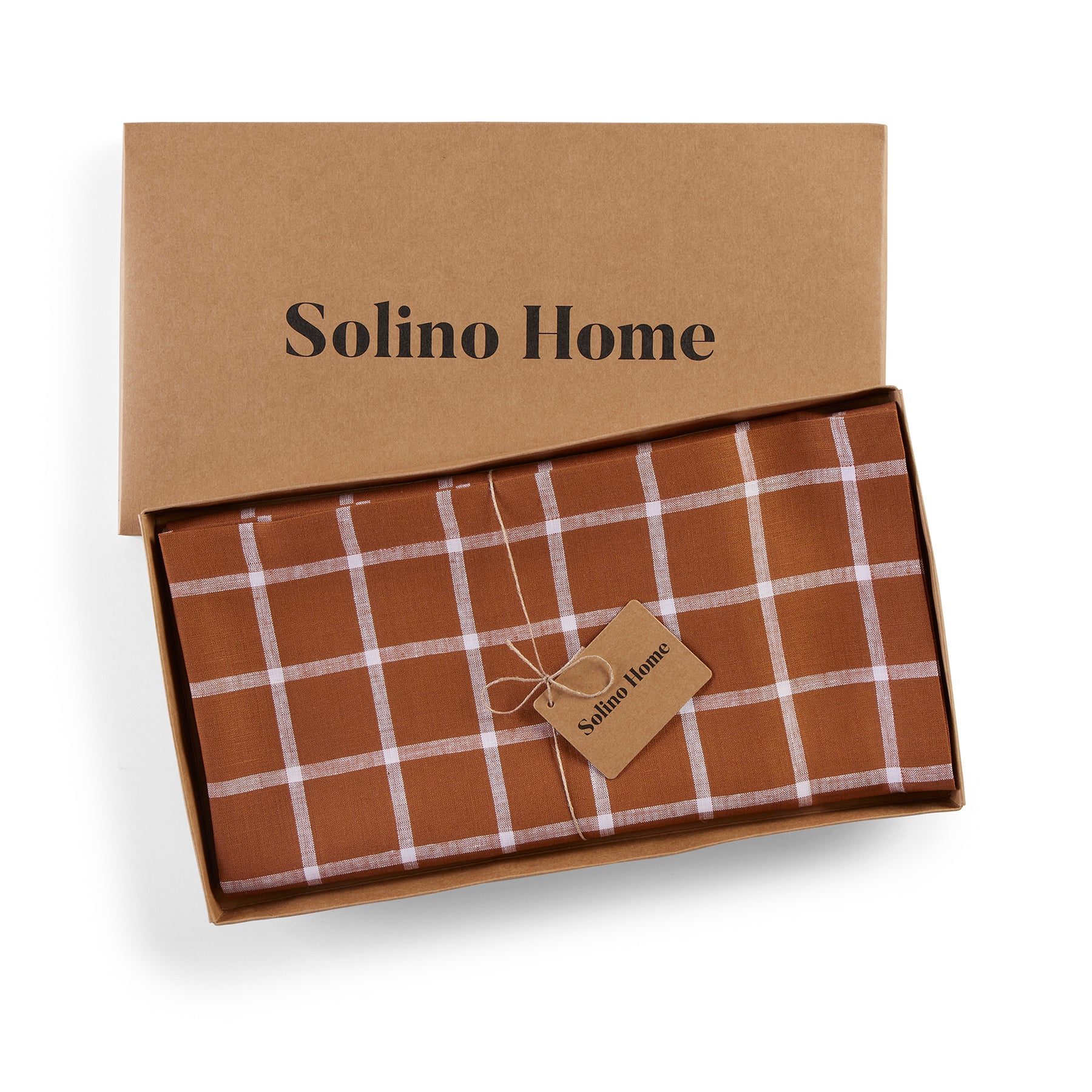 Stylish Windowpane Pattern Table Runner - Elegant Dining Table Decor for Holiday Dinners & Special Occasions