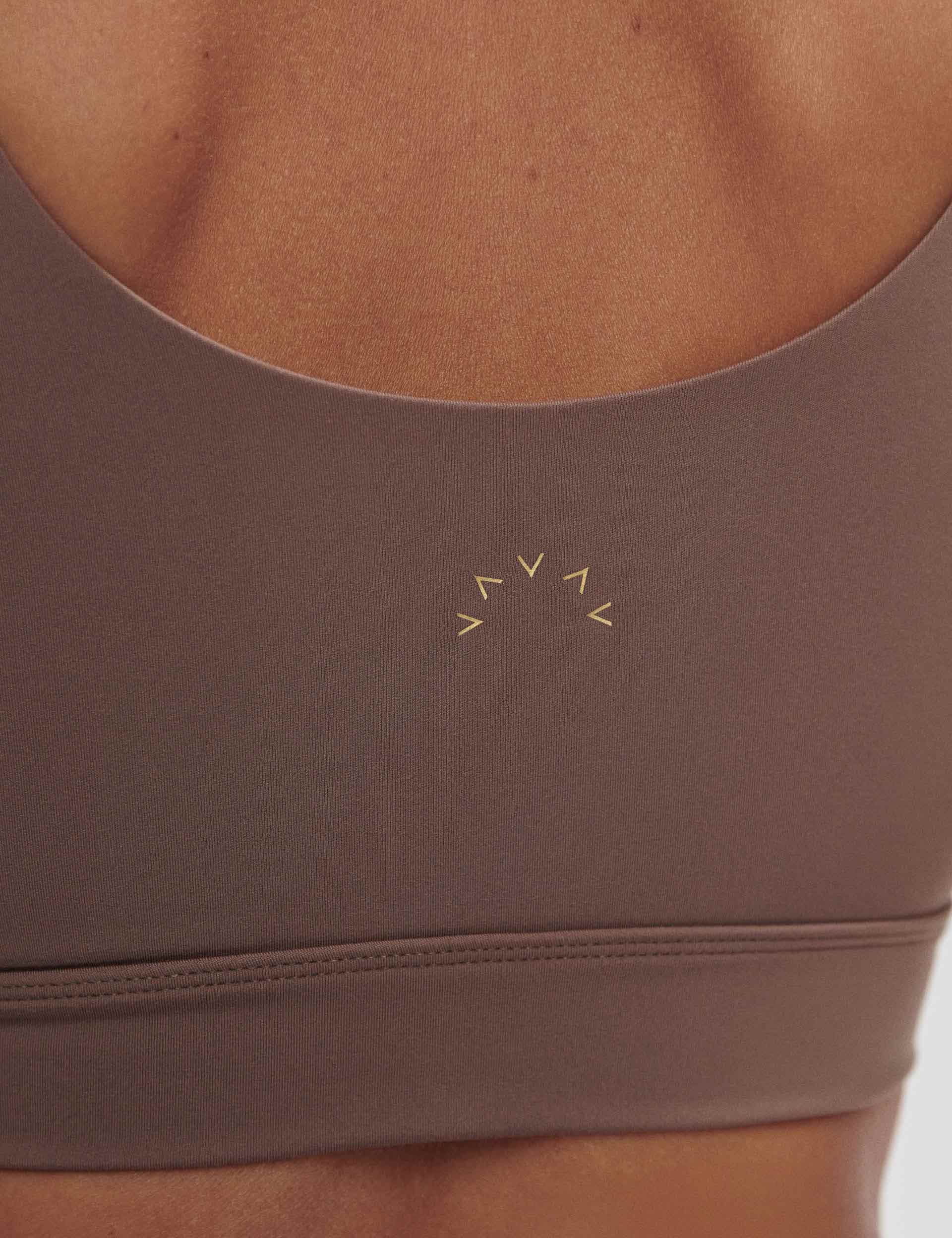 FreeSoft Essi Bra - Deep Taupe | Comfortable Wireless Bralette for Everyday Wear | Perfect for Yoga, Lounge & Sleep