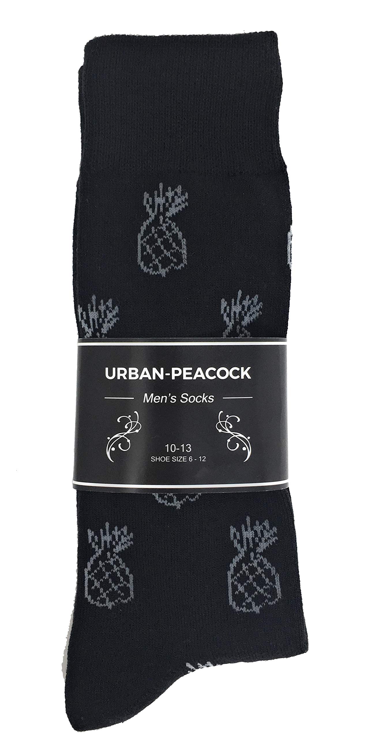 Stylish Men's Dress & Groomsmen Socks - Premium Cotton Formal Socks with Fun Patterns (5-Pack) - Perfect for Weddings, Business Attire & Special Occasions