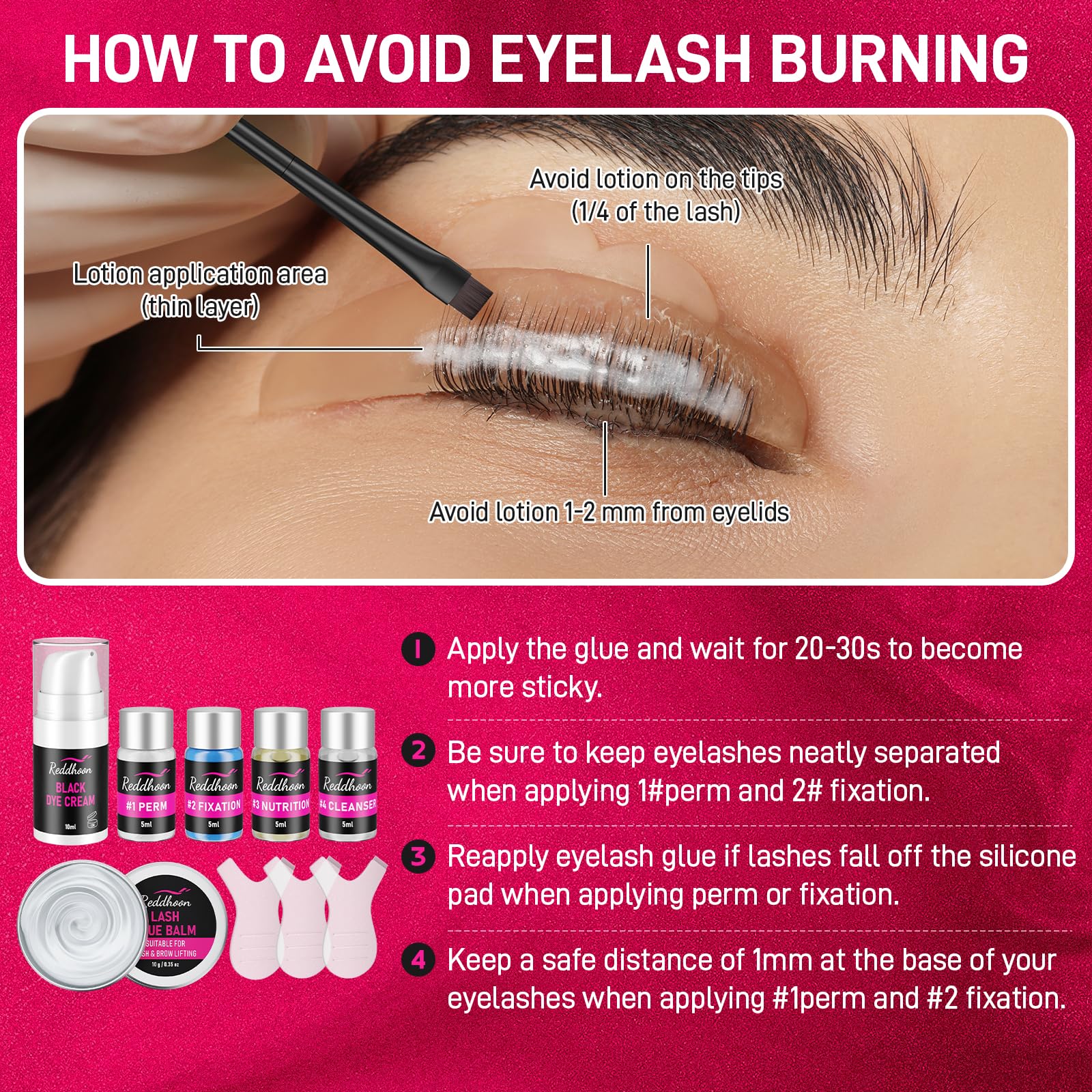 6 in 1 Professional Lash Lift & Brow Lamination Kit - Double Black & Brown Tinting, Curling Perming for Voluminous Lashes & Brows - Complete Salon-Quality Tools for Home Use - Perfect Gift for Women & Beauty Lovers (Great for Weddings, Parties & Daily Makeup Routine)