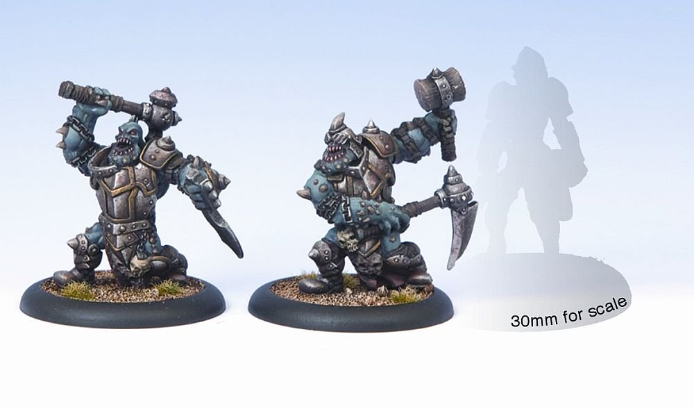 Privateer Press Warmachine Cryx Trollkin Bloodgorgers Model Kit - Tabletop Miniature Wargaming Set for Painting & Collecting - Perfect for War Games & Display