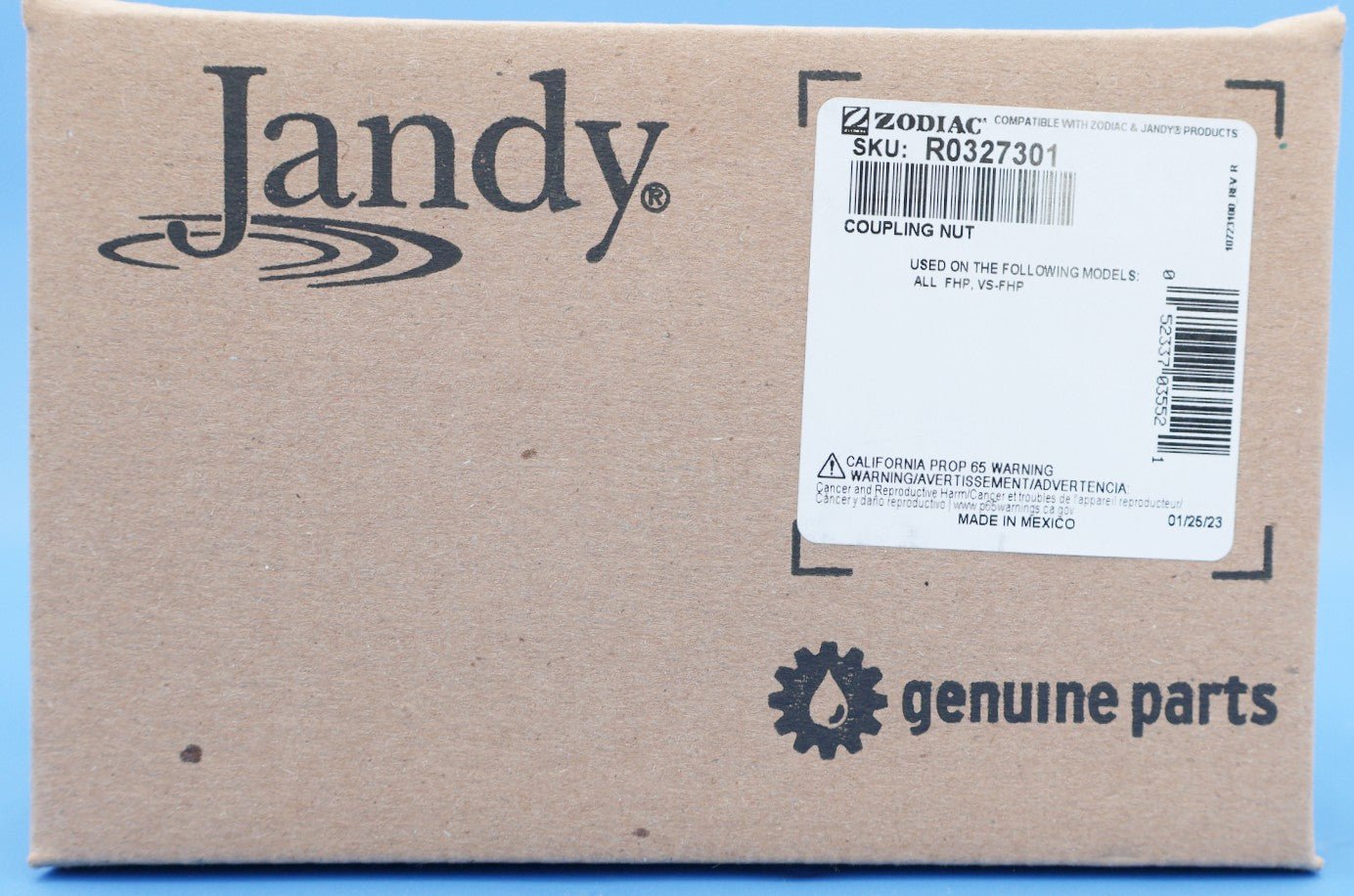 Jandy 2 Union Kit with O-Ring for FloPro R0327301 - Pool Pump Repair & Maintenance Accessories for Swimming Pool Equipment