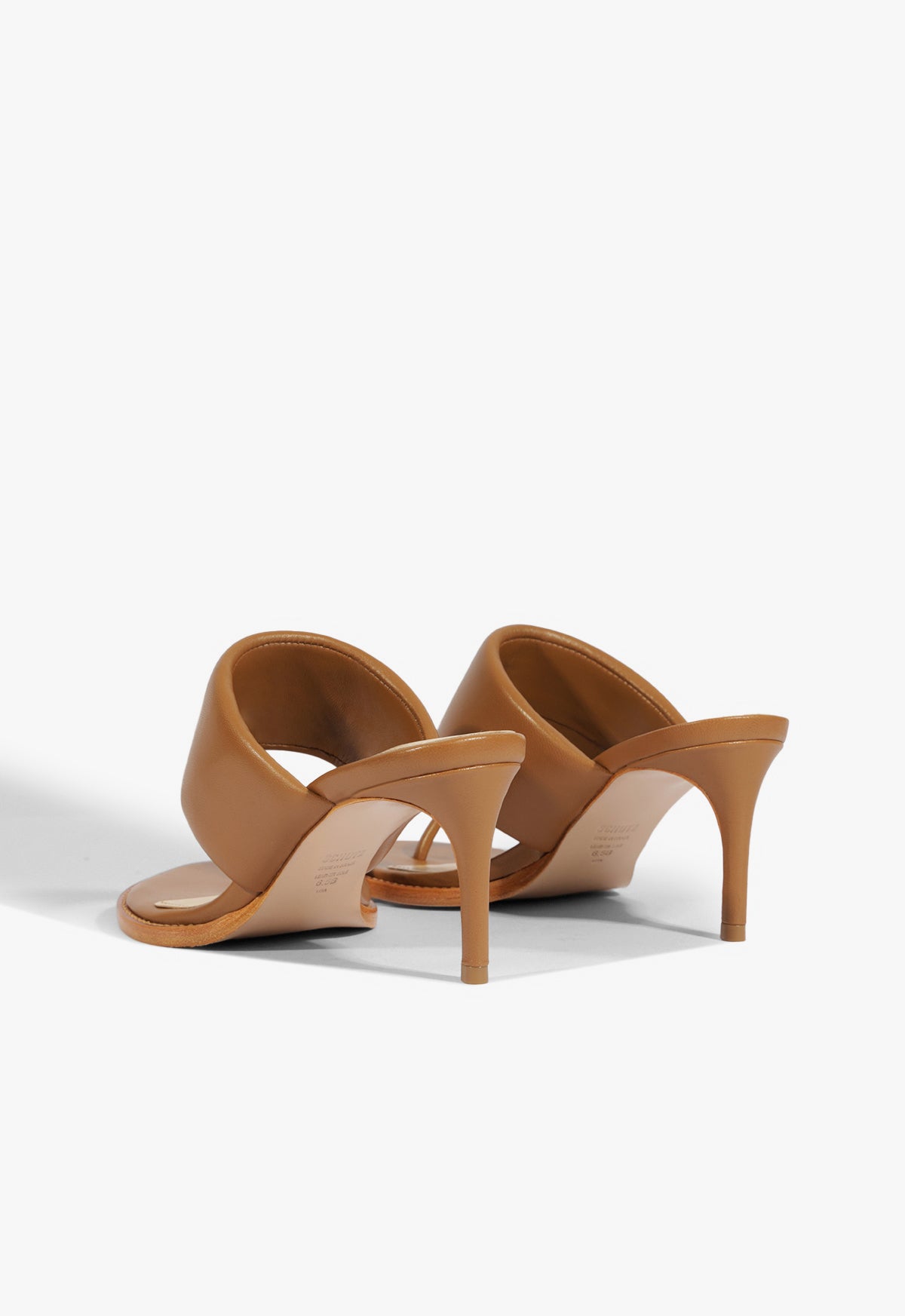 Alba Leather Sandal with 2.5 Inch Mid Heel - Women's Comfortable Strappy Sandals for Summer, Beach, and Casual Outings
