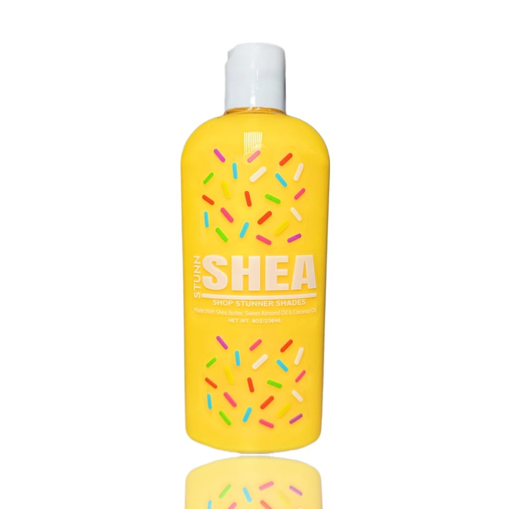 Nourishing Shea Butter Body Lotion - Lightweight, Smooth Daily Moisturizer for Dry Skin, 8 fl oz (Birthday Cake Scent) | Perfect for Gift Sets & Self-Care Routines