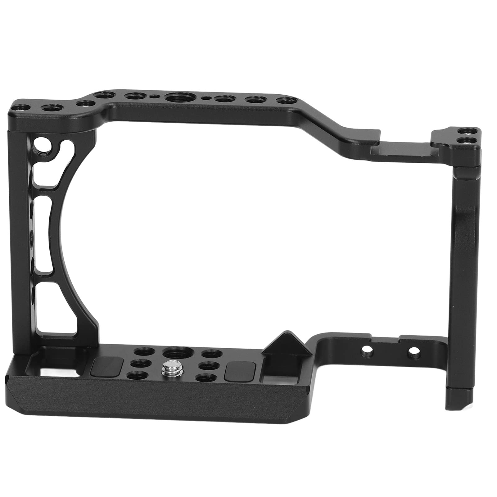 Sony A6500 A6400 A6300 A6000 Camera Protective Aluminum Alloy Base Plate - Anti-Slip Bottom Grip for Photography & Videography | Perfect for Travel Vlogging, Street Photography and Studio Shooting
