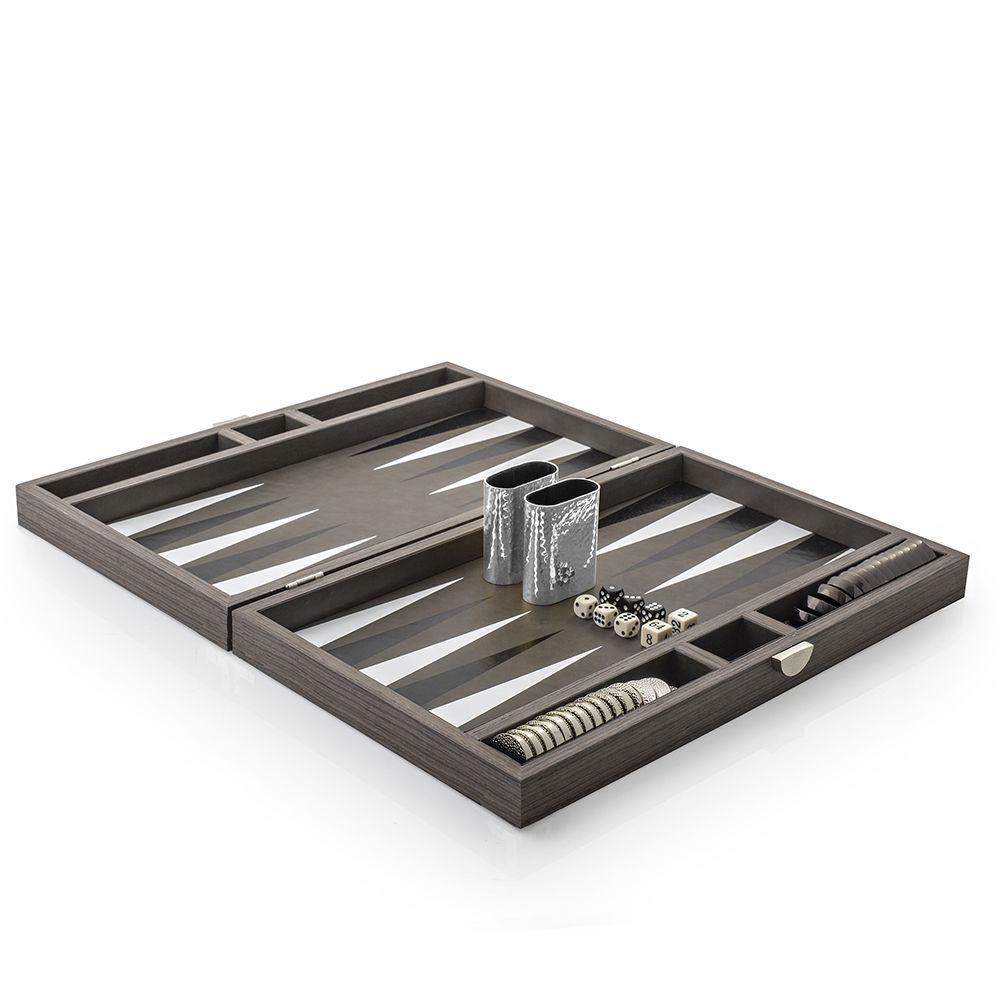 Premium Wooden Backgammon Set - Classic Board Game for Adults & Families - Perfect for Game Nights, Travel & Home Decor