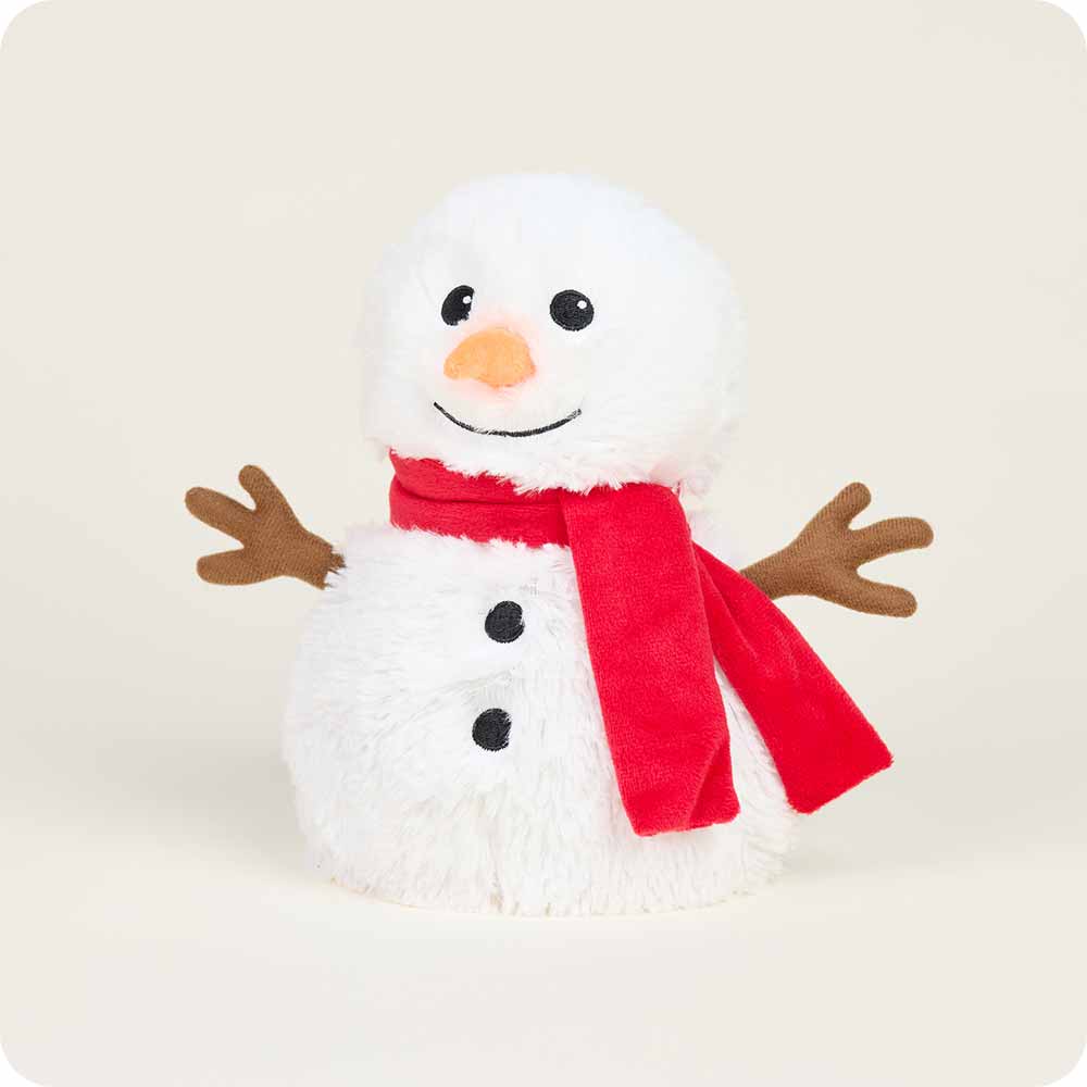 Red Knit Scarf with Snowman Design - Soft & Warm Winter Accessory for Women & Men - Perfect for Christmas, Snow Days & Outdoor Activities