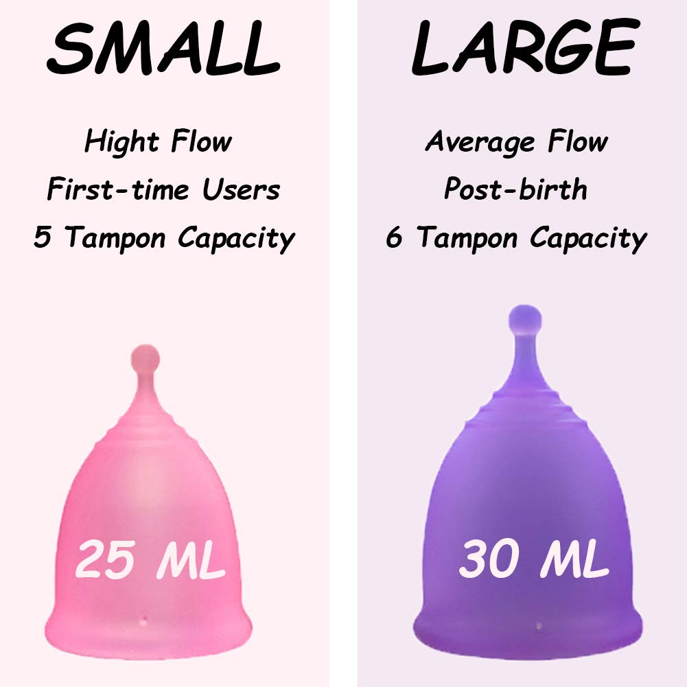ROSA RUGOSA Menstrual Cup with Steamer Set - Reusable, Leak-Proof, 99.9% Hygienic Period Cup Kit for Women | Perfect for Travel, Gym & Eco-Friendly Menstrual Care