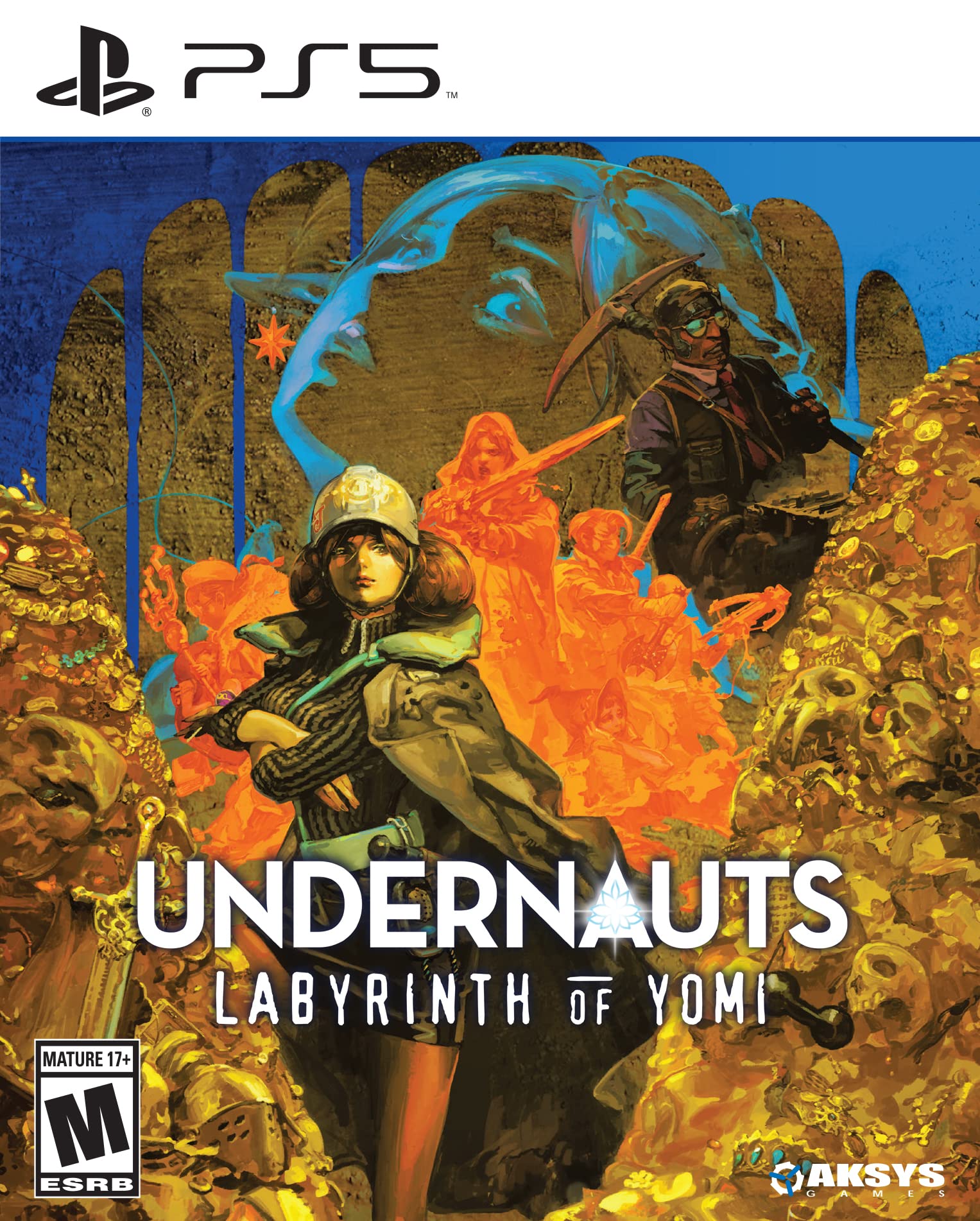 Undernauts: Labyrinth of Yomi - PS5 Game | Dungeon Crawler RPG | Explore Dark Fantasy World | Perfect for Horror & Adventure Gamers