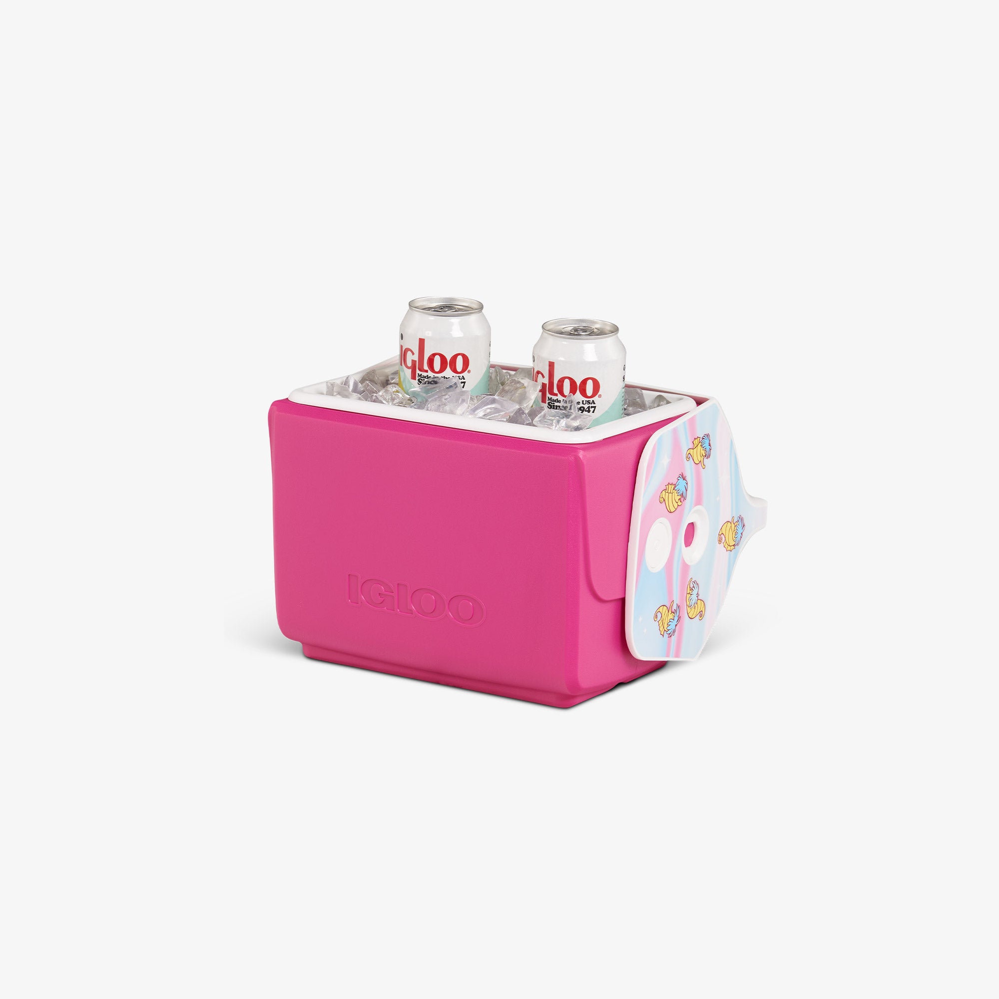 Disney Princess Ariel Little Playmate 7 Qt Cooler - Insulated Lunch Box for Kids, Beach Picnic & Outdoor Activities | Official Disney Merchandise