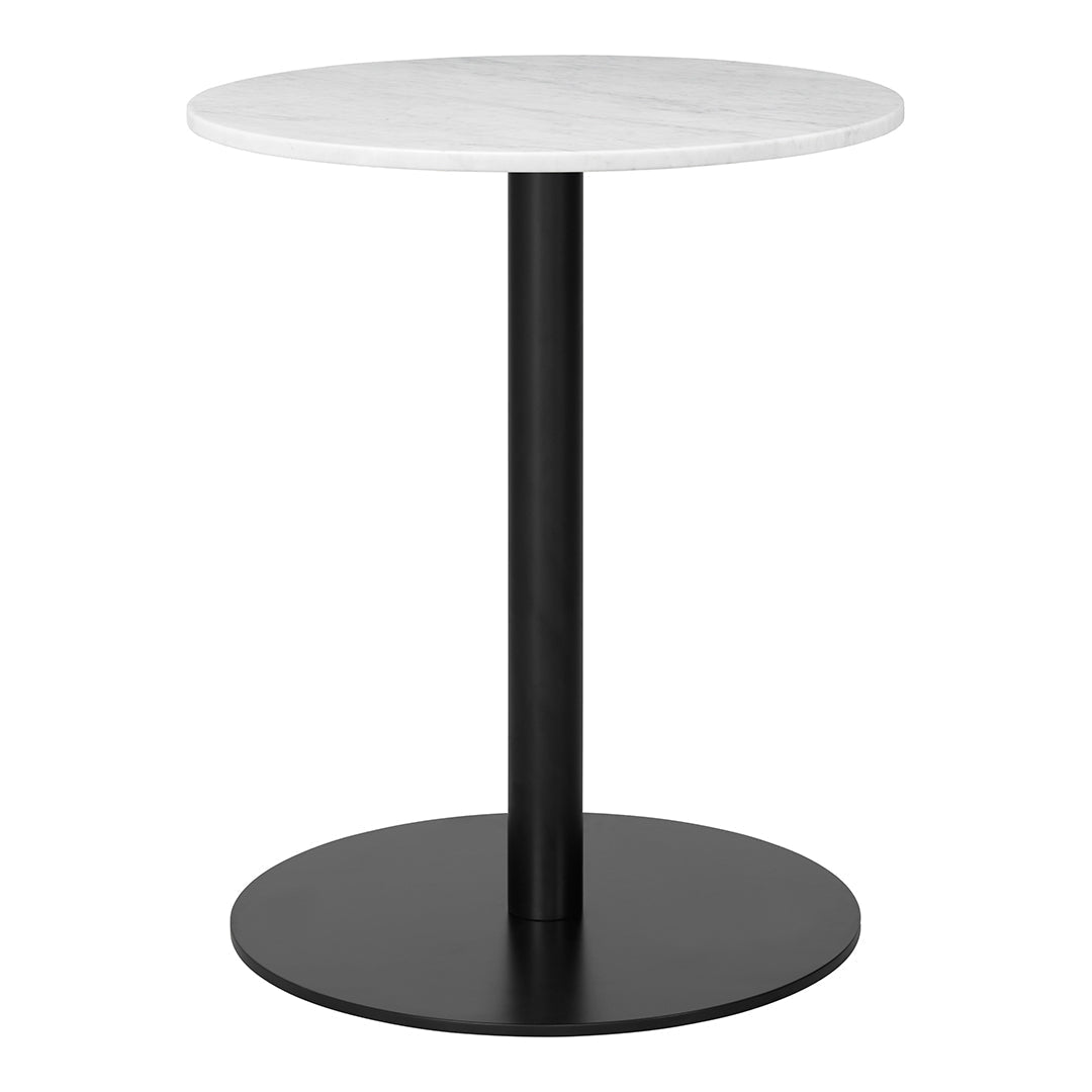 Gubi 1.0 Round Dining Table - Modern Scandinavian Design for Small Spaces | Perfect for Breakfast Nook, Apartment Dining & Cozy Kitchen Gatherings