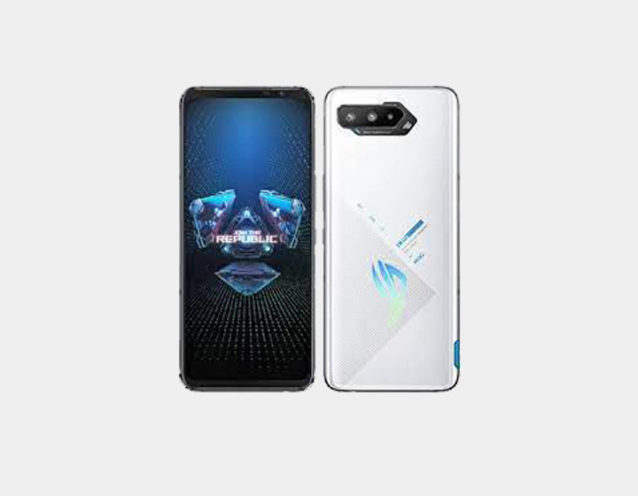 ASUS ROG Phone 5S ZS676KS 5G Smartphone - 256GB Storage, 16GB RAM, Dual SIM, GSM Unlocked (White) - Ultimate Gaming Phone for Mobile Esports & High-Performance Gaming
