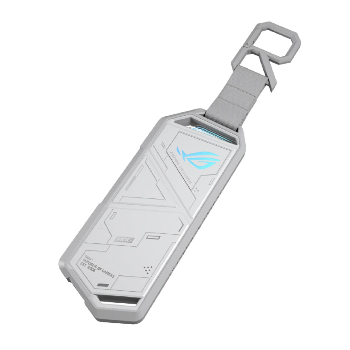 ASUS ROG Strix Arion M.2 NVMe SSD Enclosure Case - USB 3.2 Gen 2 (10Gbps) - Aluminum Shell - Tool-Free Installation - Compatible with 2230/2242/2260/2280 SSDs (SSD Not Included) - Perfect for Gaming, Video Editing & External Storage Expansion
