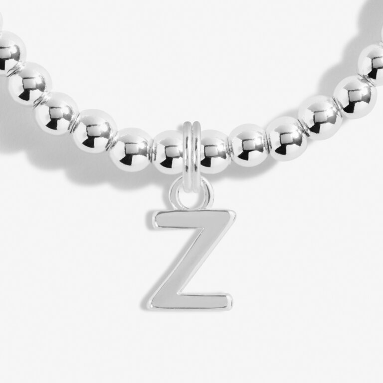 Joma Jewellery Alphabet 'Z' Bracelet - Elegant Letter Z Charm Bracelet for Women, Perfect for Gifts, Daily Wear & Special Occasions