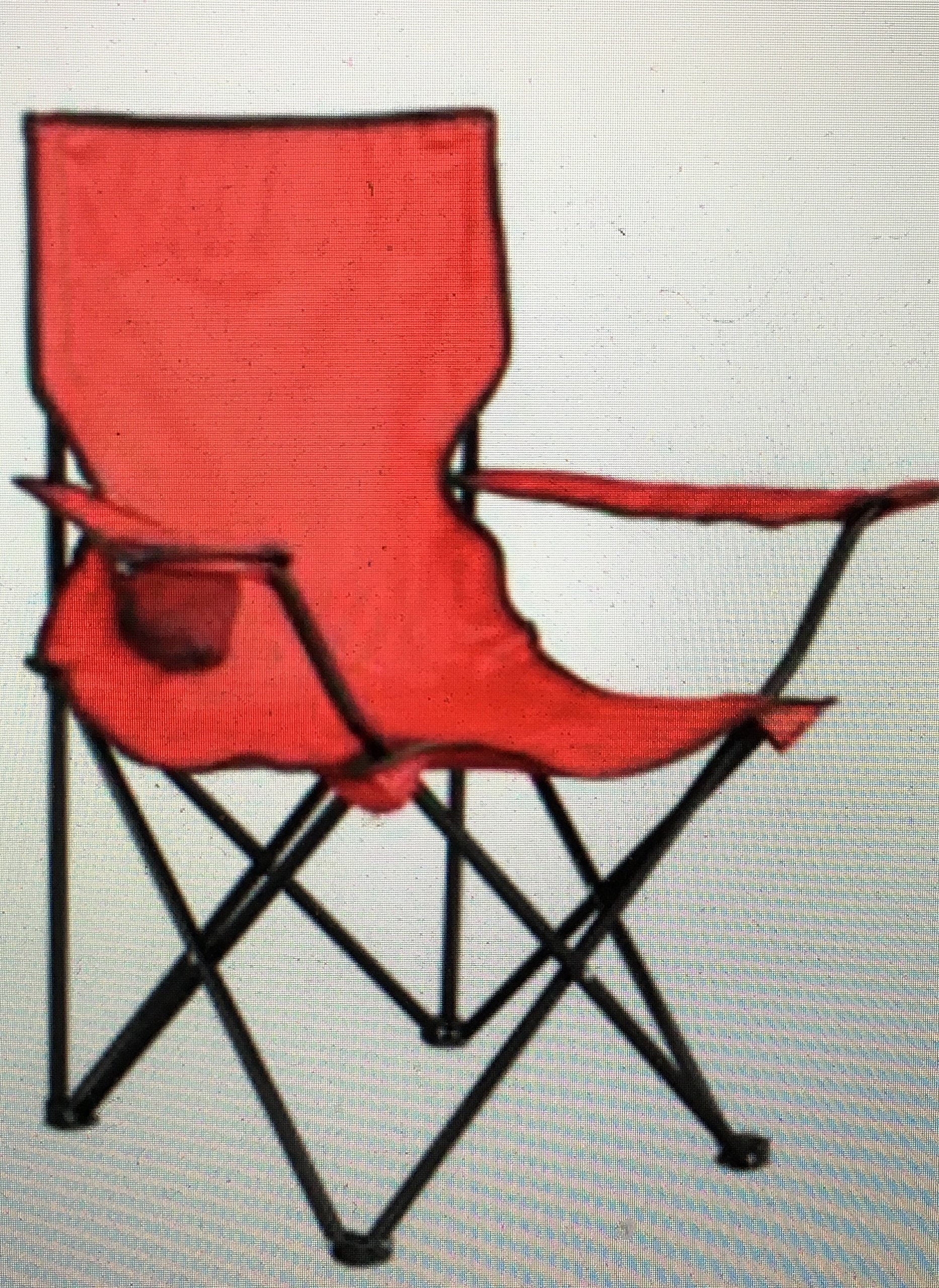 Best Folding Camping Chair with Carry Bag - Durable Portable Outdoor Quad Beach Chair with Comfortable Arms, Lightweight & Space Saving - Perfect for Camping, Beach, Picnics, Travel & Outdoor Adventures
