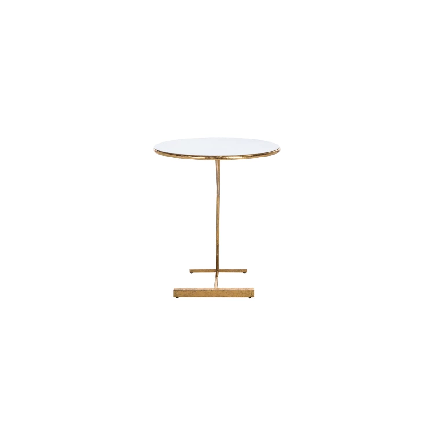 Safavieh Sionne Round Coffee Table - Modern Accent Table for Living Room, Bedroom, or Office - Perfect for Small Spaces and Home Decor