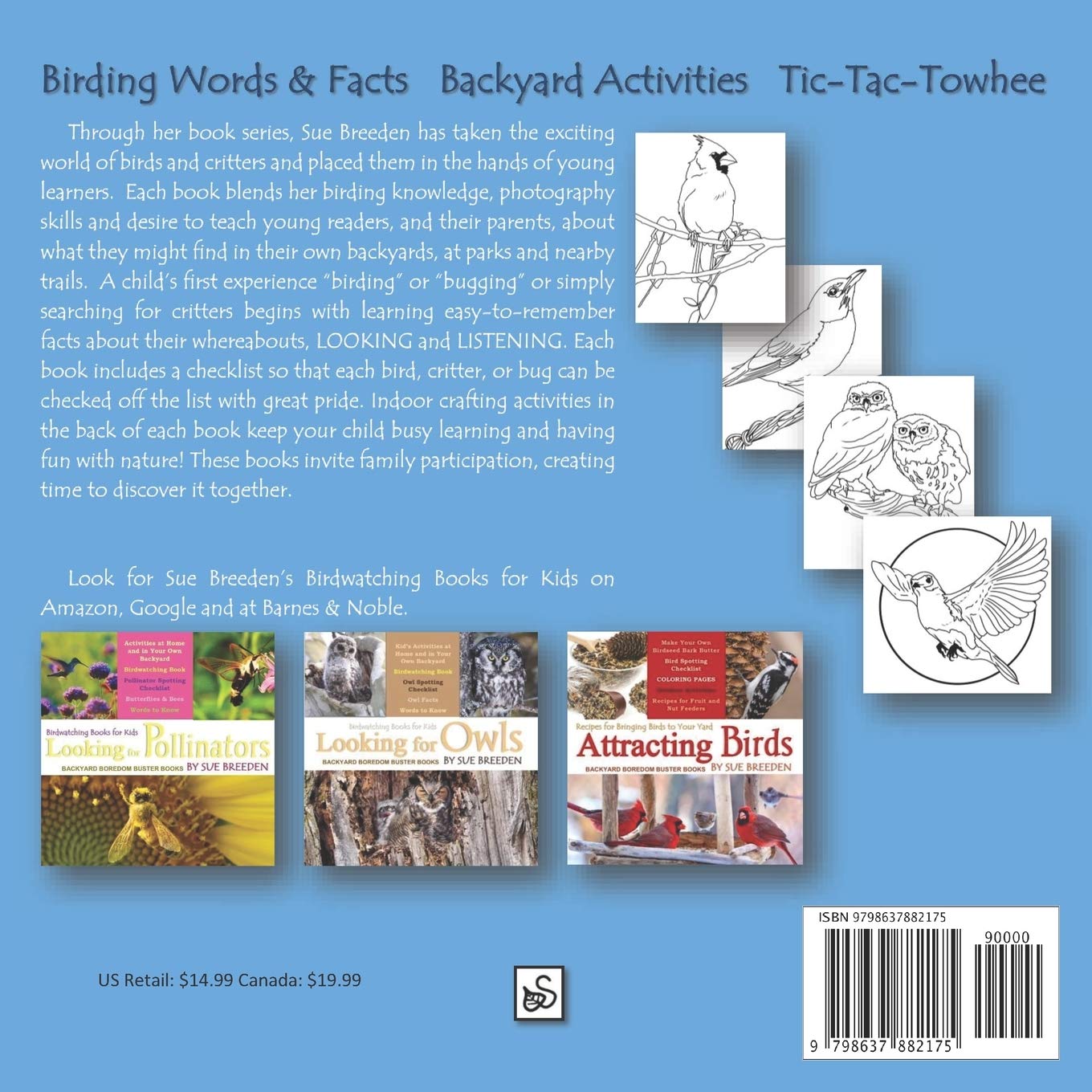 Kids Birdwatching Books - Backyard Birding Guide for Young Explorers