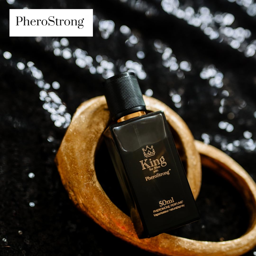 Pheromone King for Men – 50ml Cologne to Boost Attraction & Confidence | Date Night, Club & Special Occasions