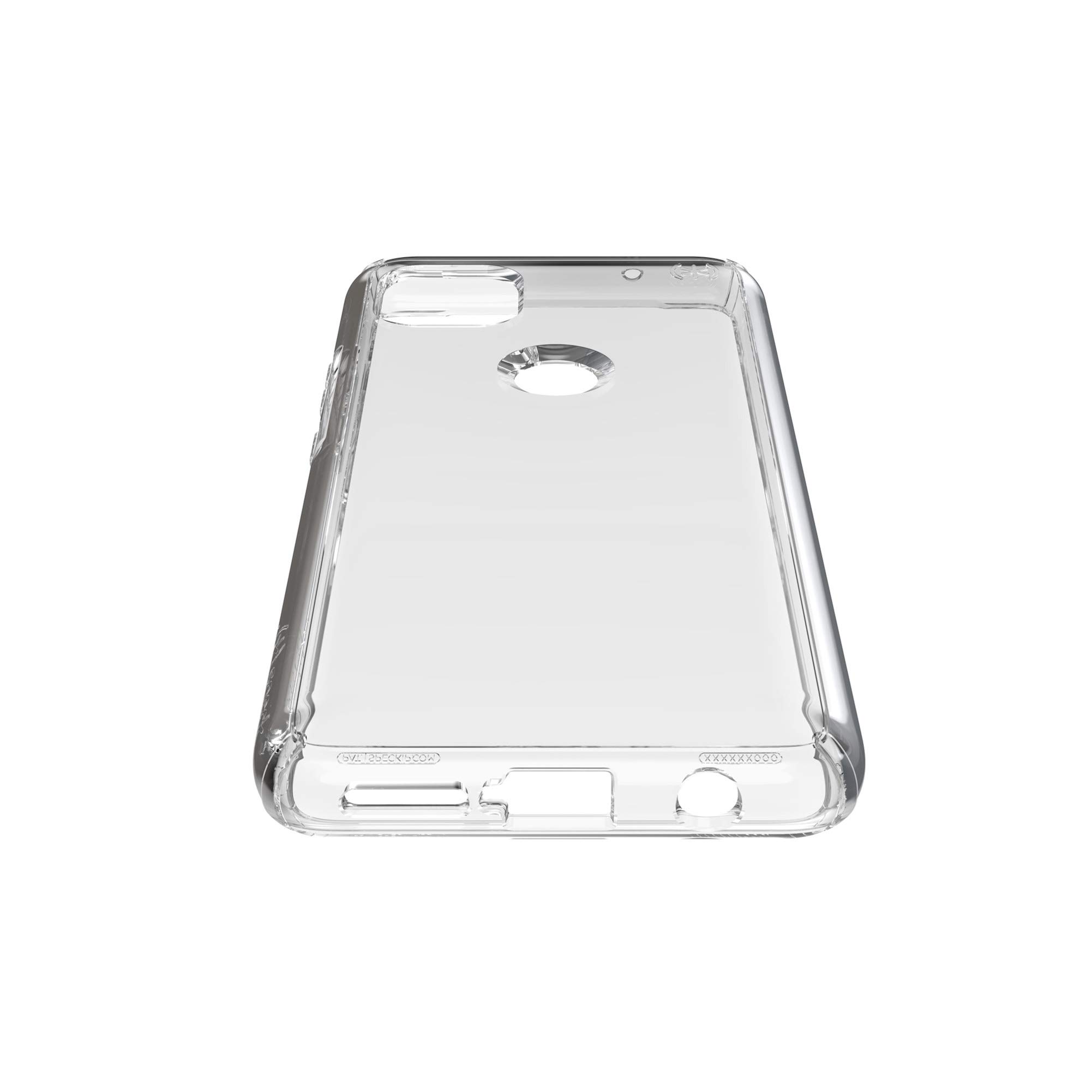 Speck Presidio Exotech Motorola One 5G Case - Clear Protection for Daily Use