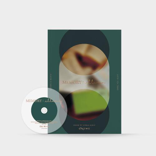 ONEWE 1st Single Album 'MEMORY : ILLUSION' - K-Pop Music CD for Fans, Collectors & K-Pop Enthusiasts | Perfect for Gifts, Parties & K-Pop Collections