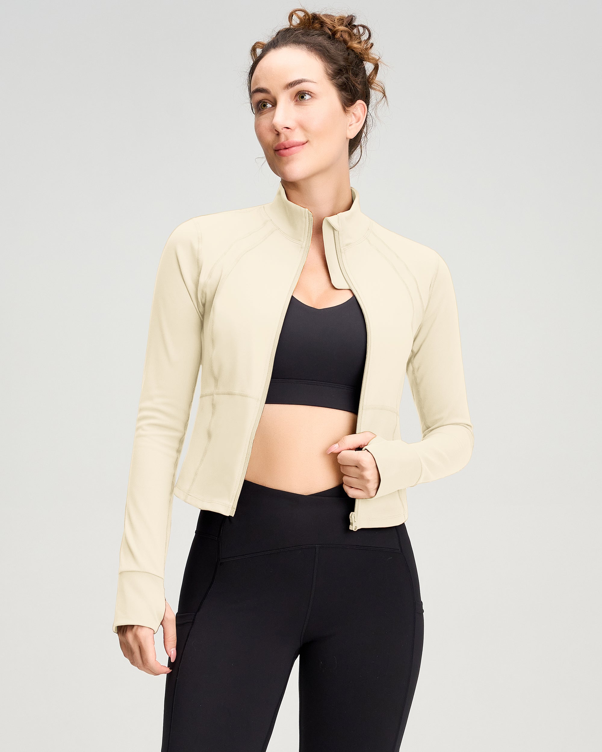 BBL Cropped Jacket for Women - Trendy Streetwear Fashion, Lightweight & Stylish Outerwear for Spring/Fall | Perfect for Casual Outings, Date Nights & Urban Street Style