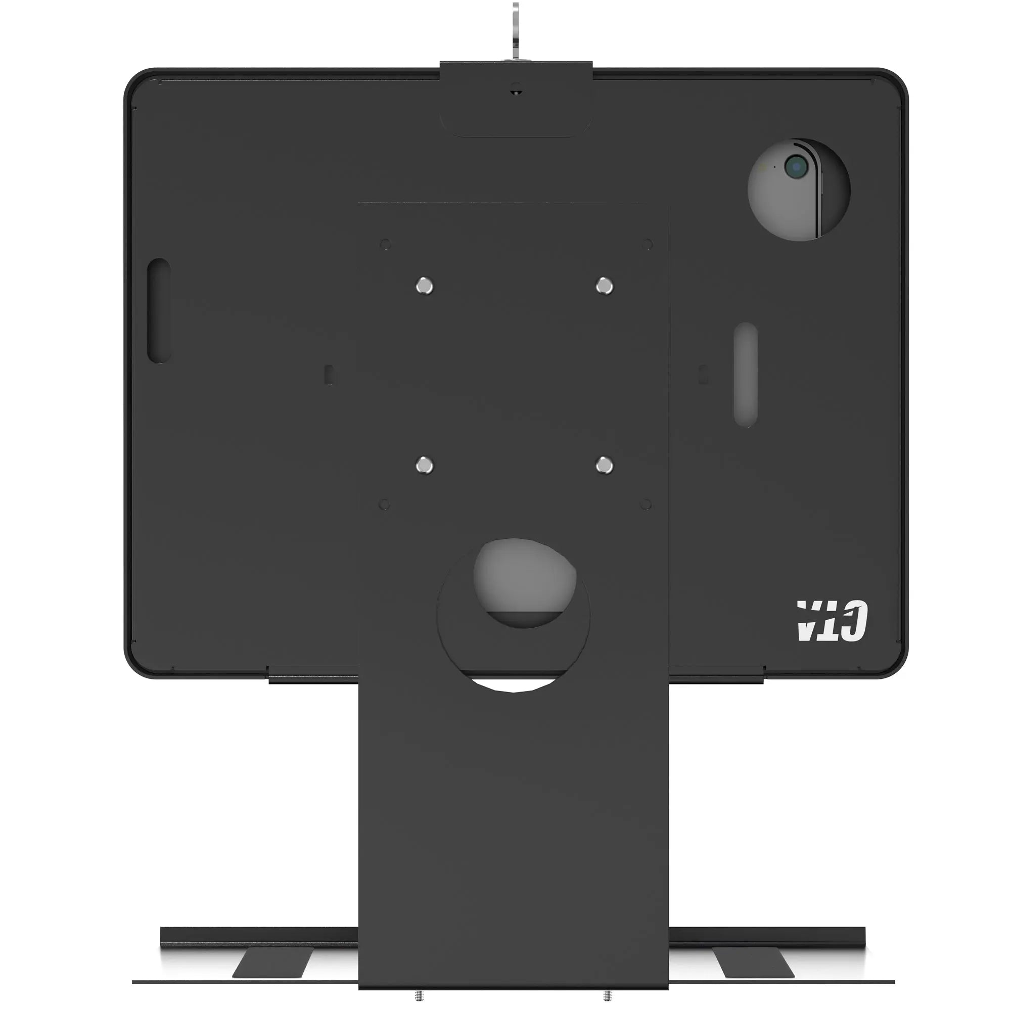Wall Mount Security Enclosure with Adjustable Keyboard Tray - Secure Computer Protection for Office, Retail, and Public Spaces